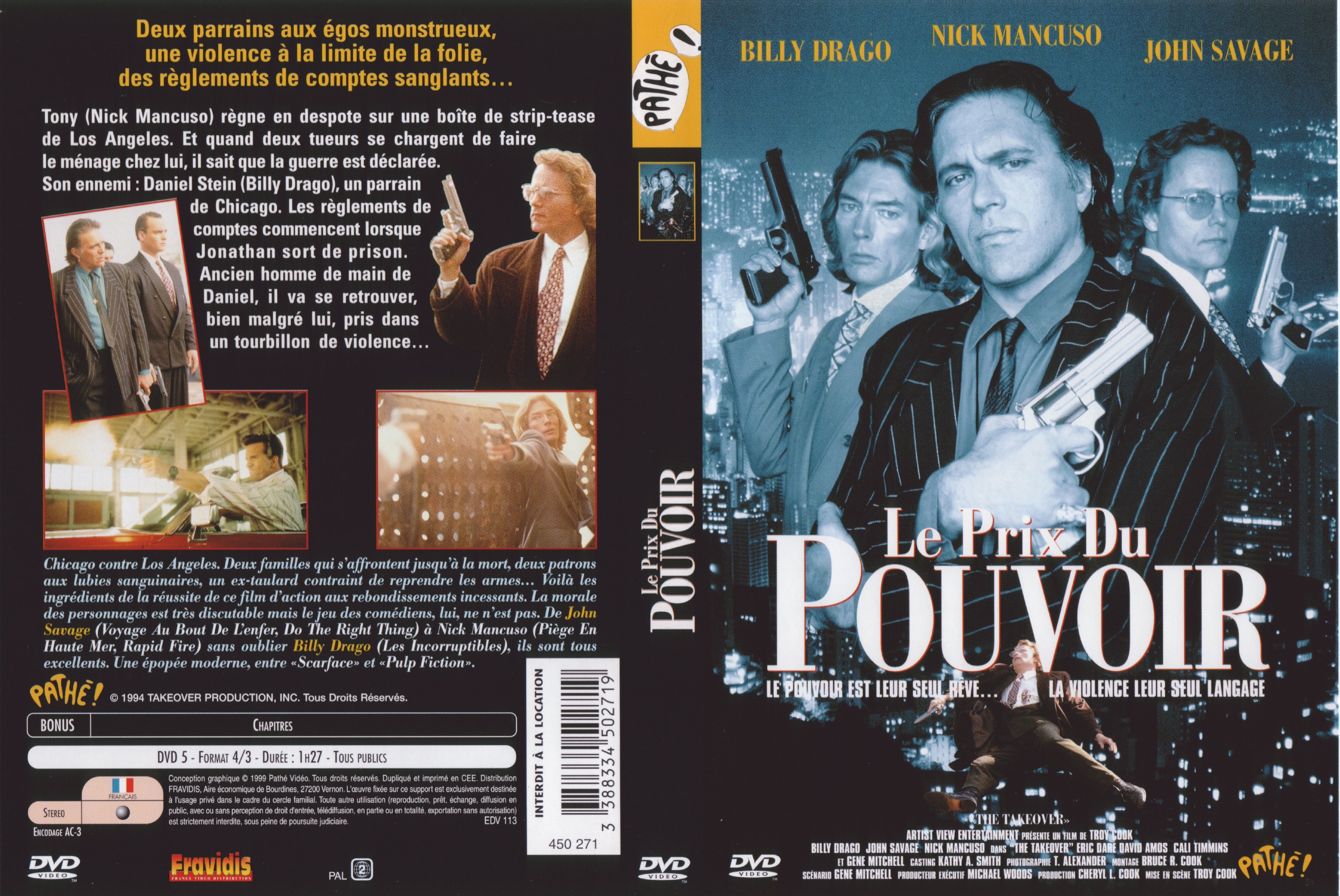 Jaquette DVD Le prix du pouvoir