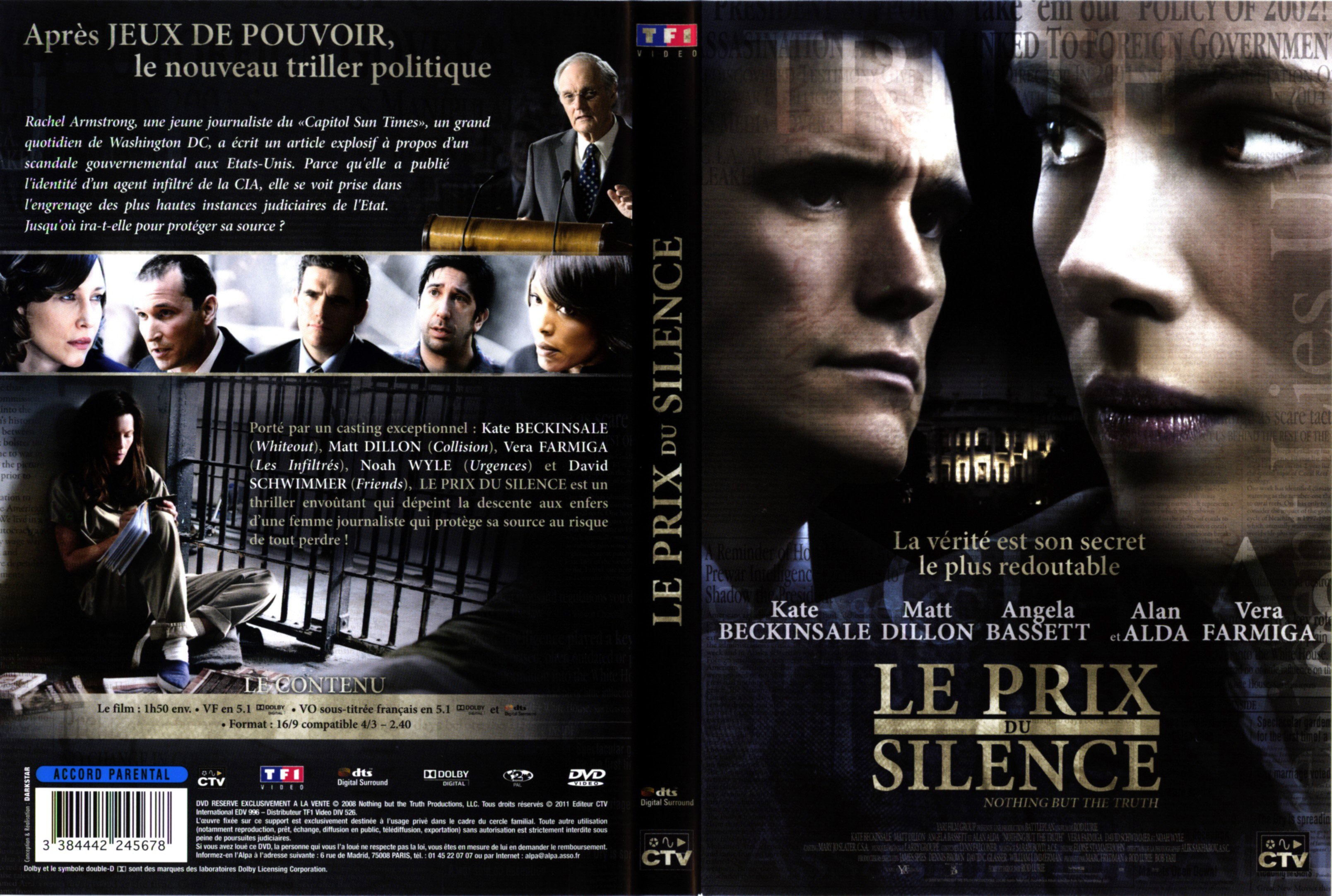 Jaquette DVD Le prix du silence