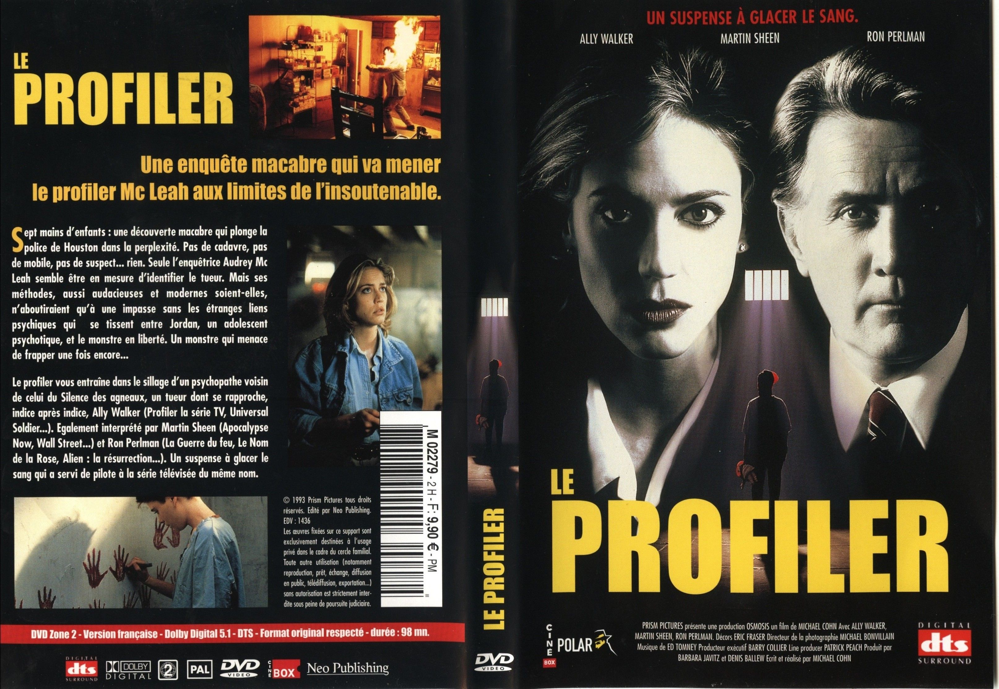 Jaquette DVD Le profiler