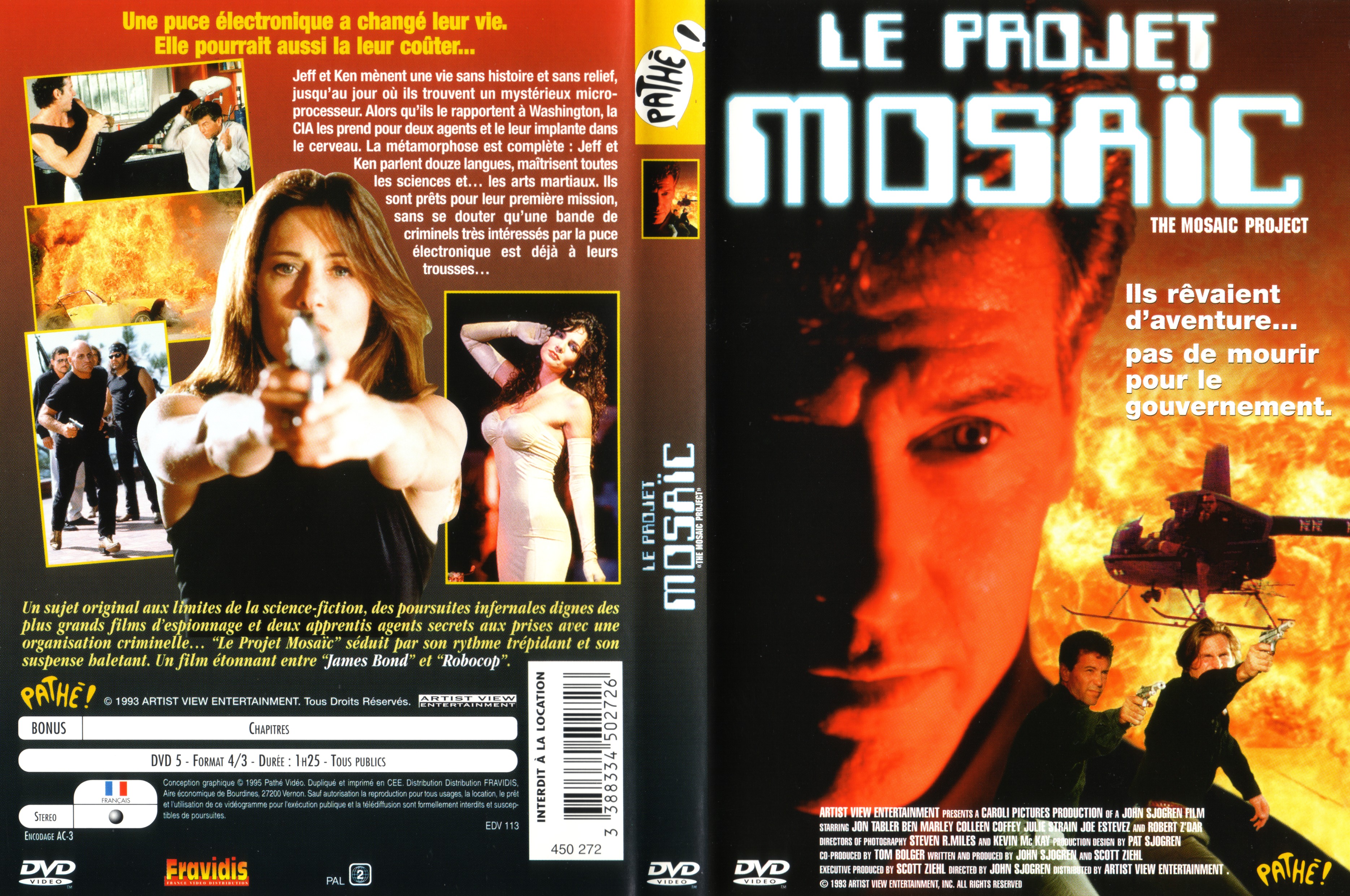 Jaquette DVD Le projet mosaic
