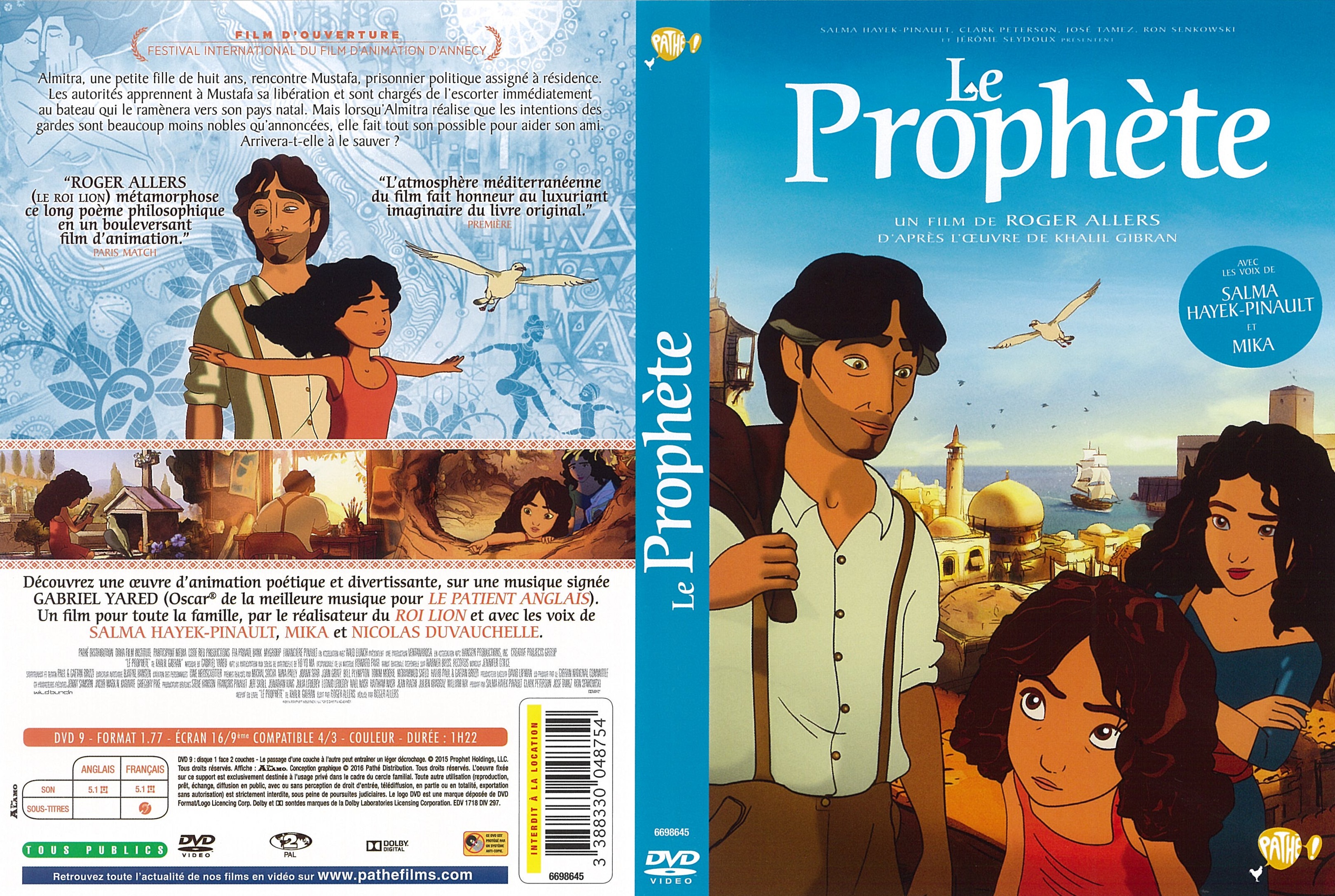 Jaquette DVD Le prophte