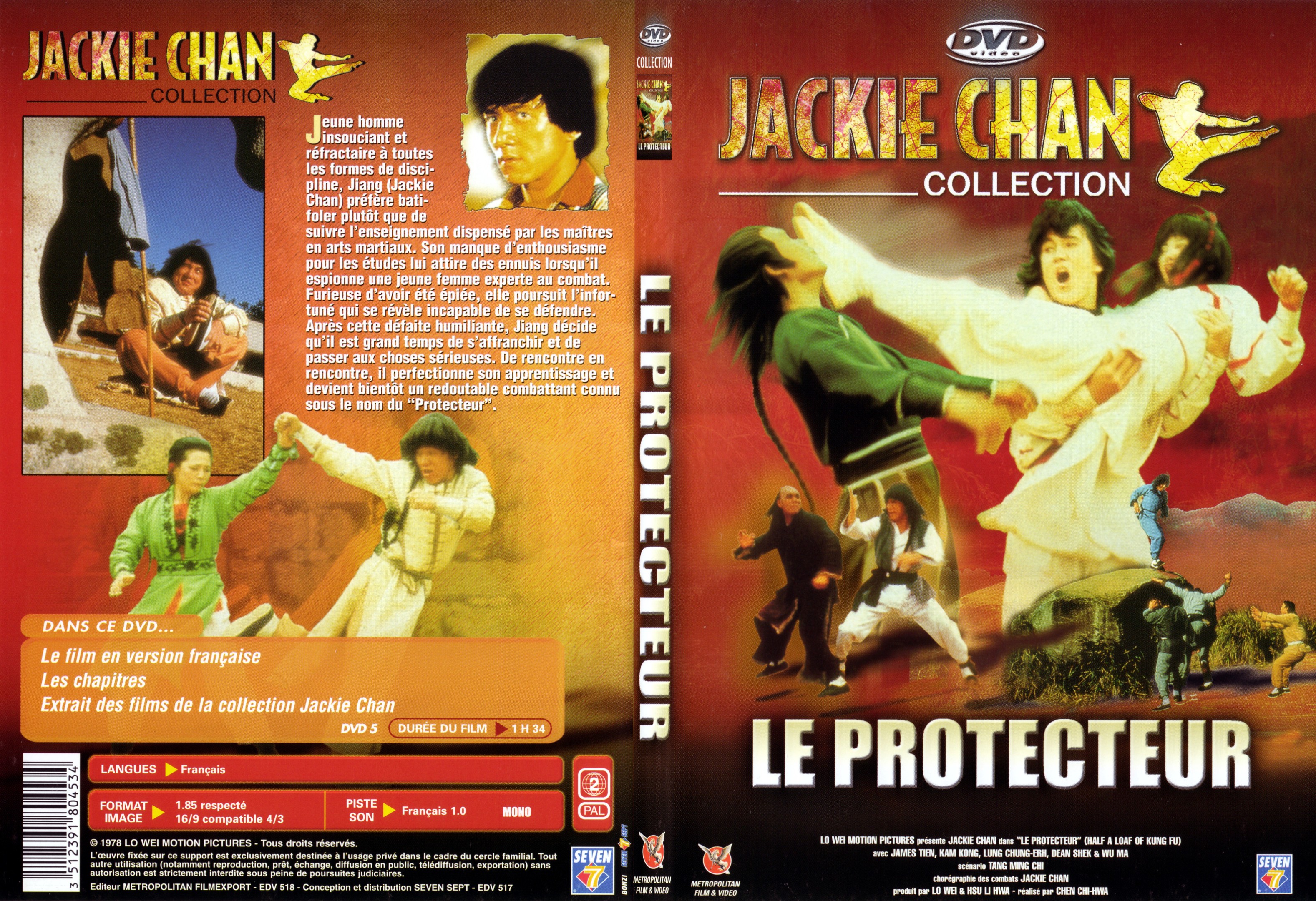 Jaquette DVD Le protecteur - SLIM