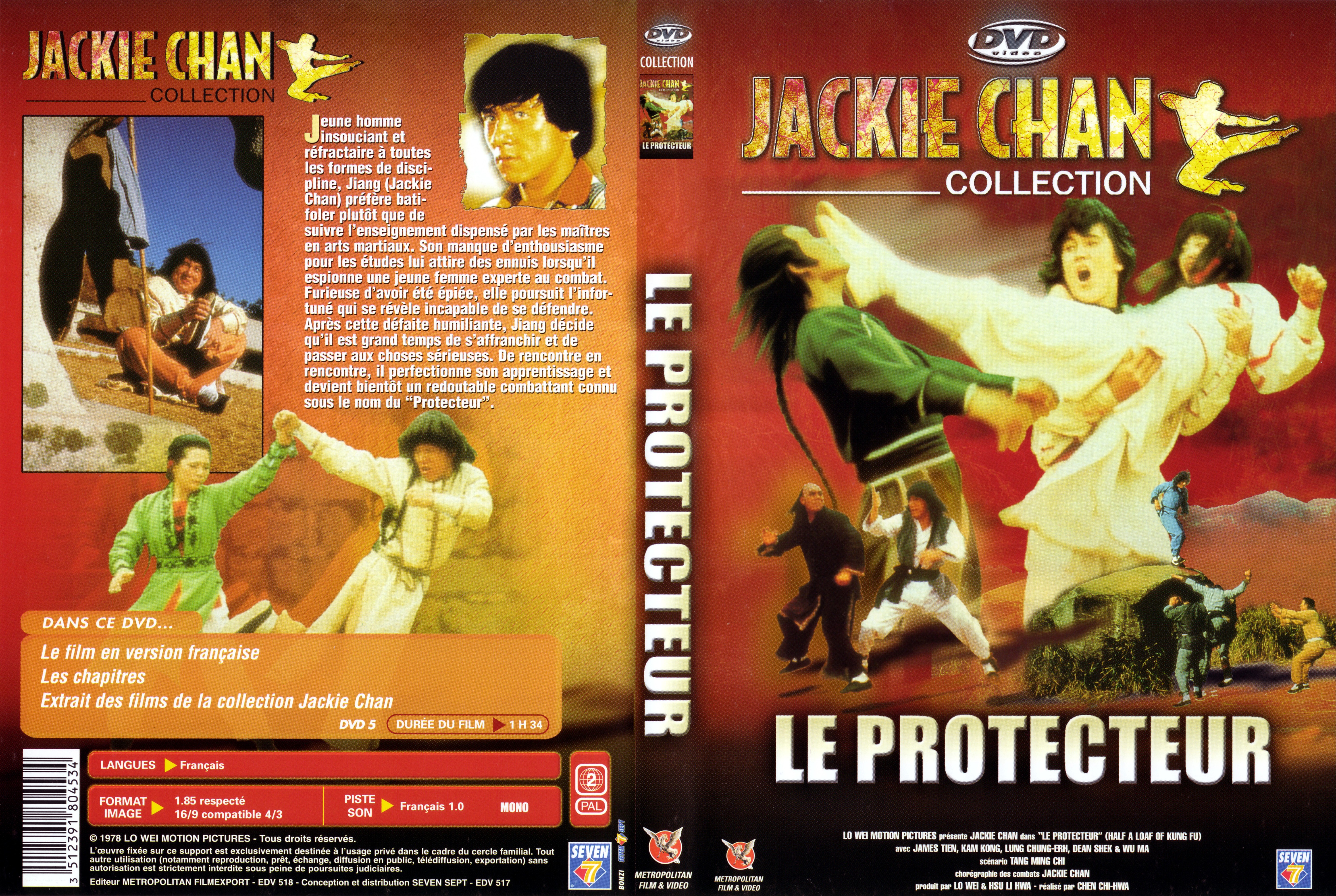 Jaquette DVD Le protecteur v3