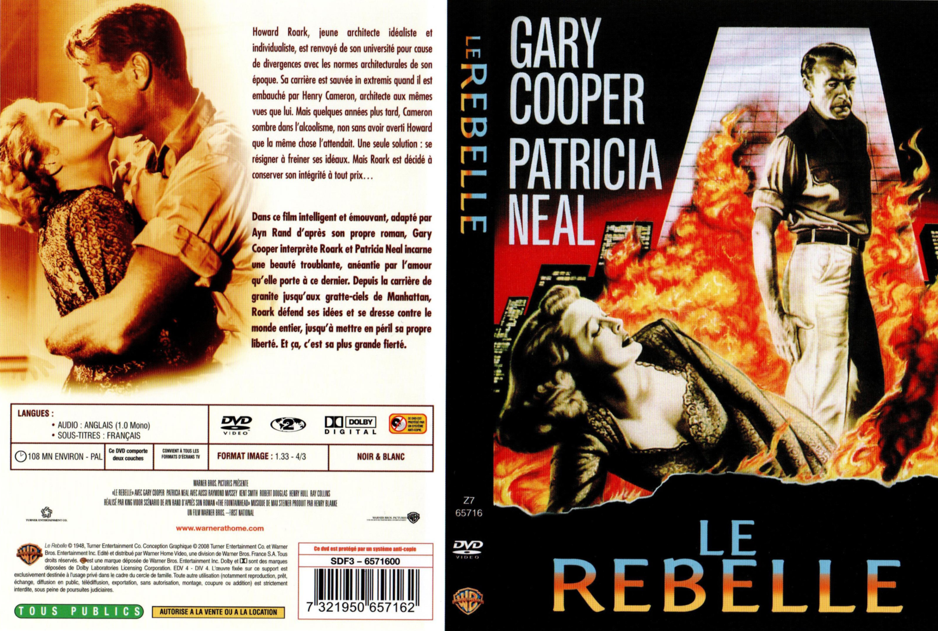 Jaquette DVD Le rebelle