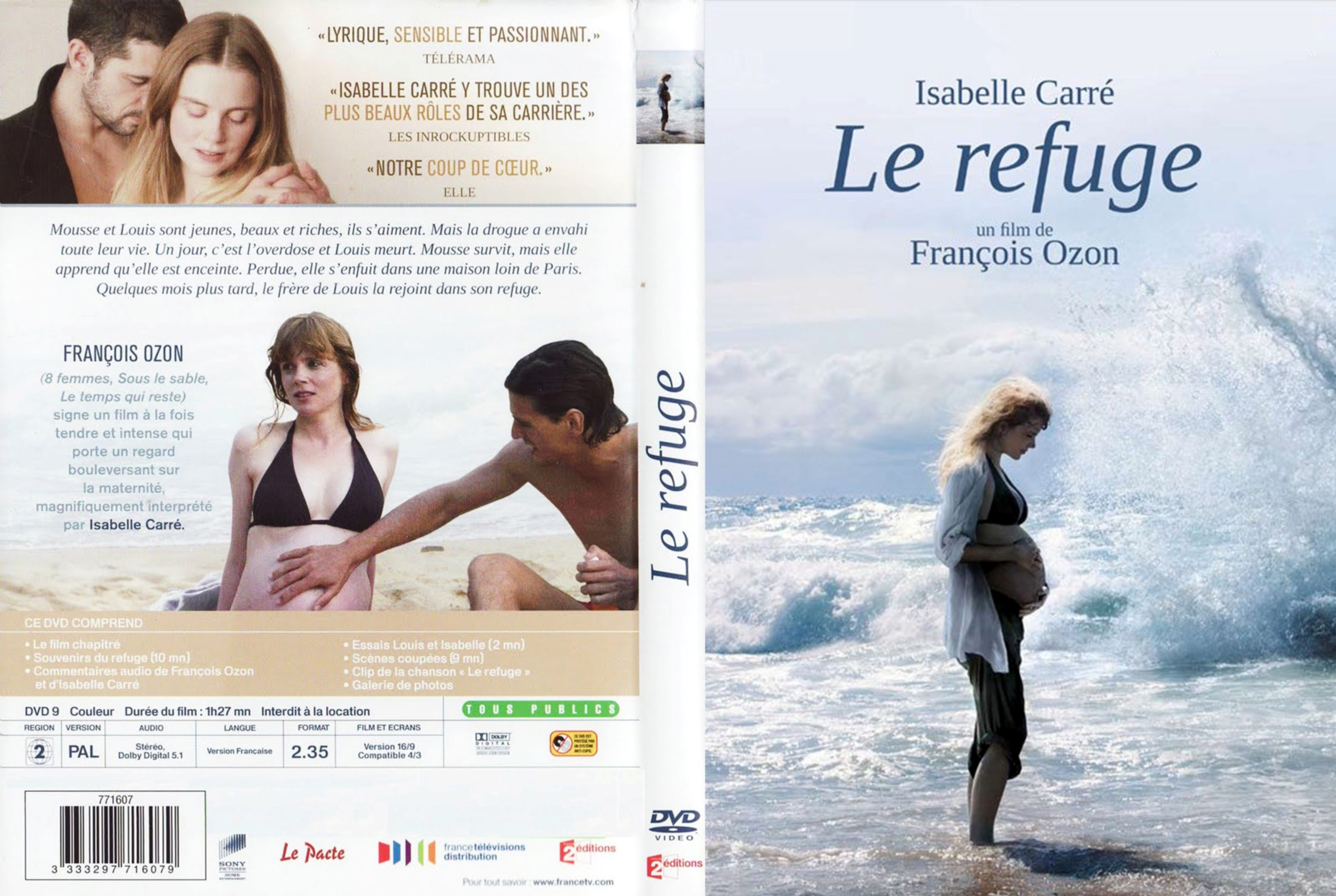 Jaquette DVD Le refuge