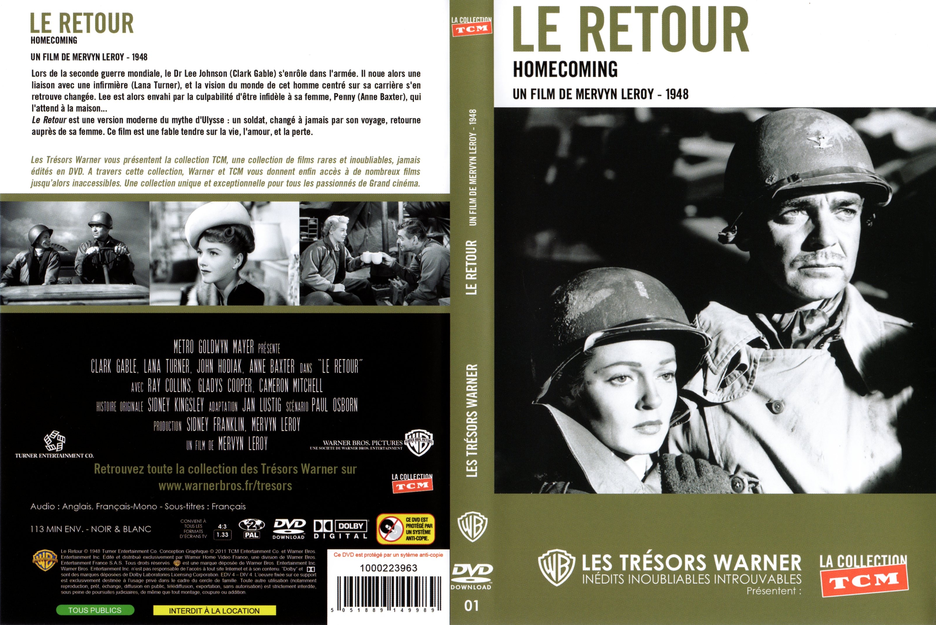 Jaquette DVD Le retour (1948)