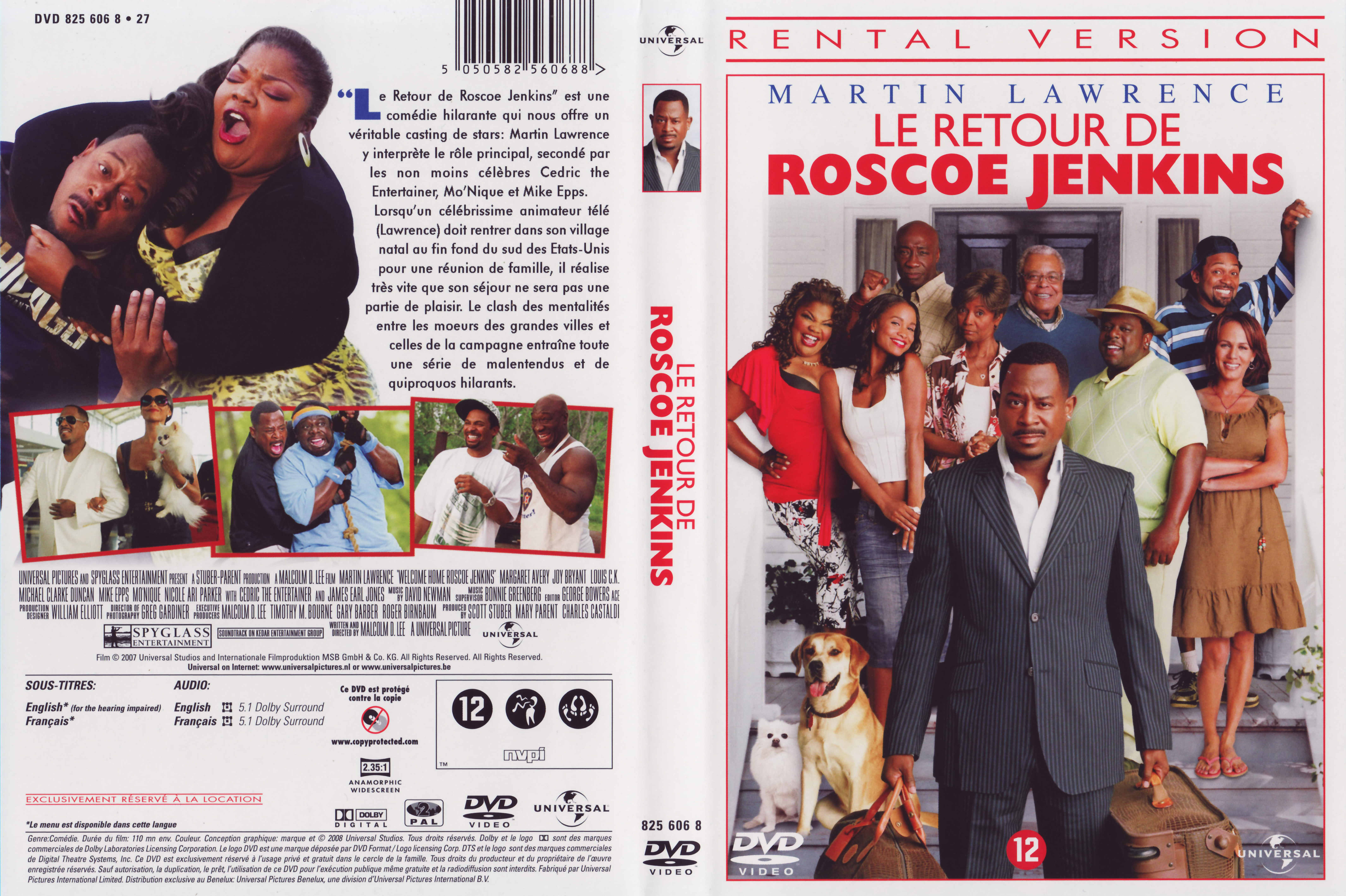 Jaquette DVD Le retour de Roscoe Jenkins