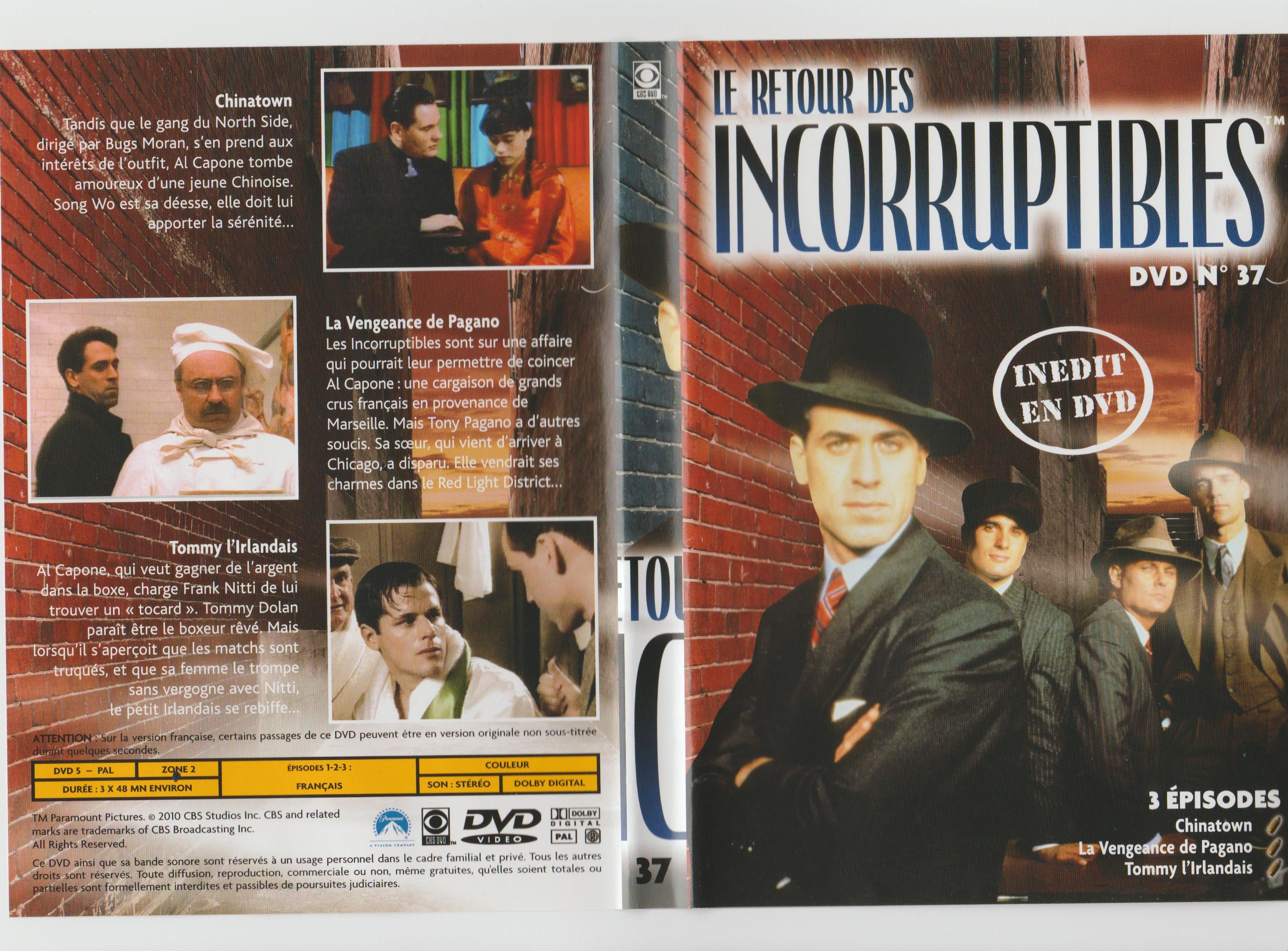 Jaquette DVD Le retour des incorruptibles DVD 37