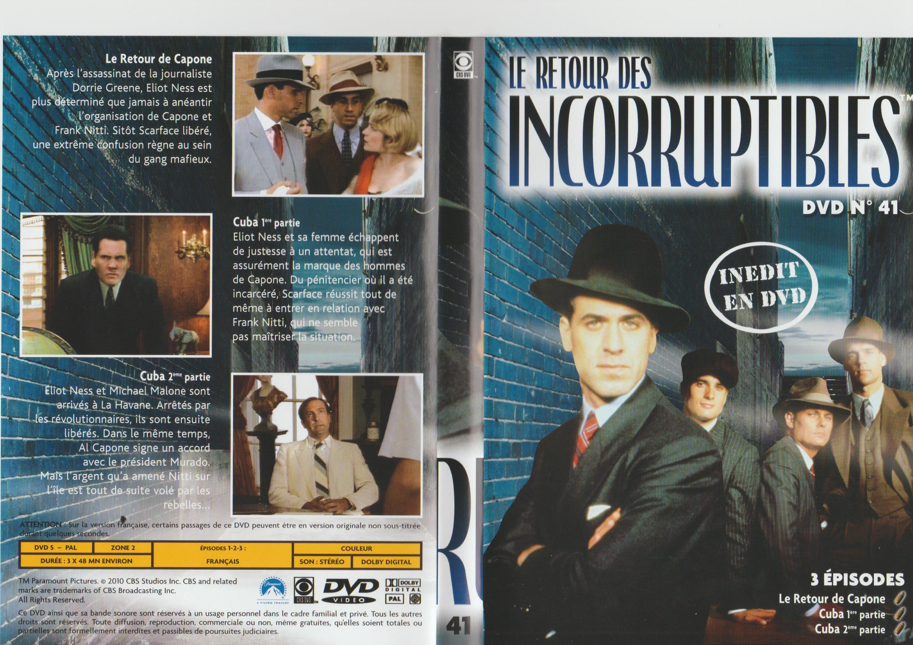 Jaquette DVD Le retour des incorruptibles DVD 41