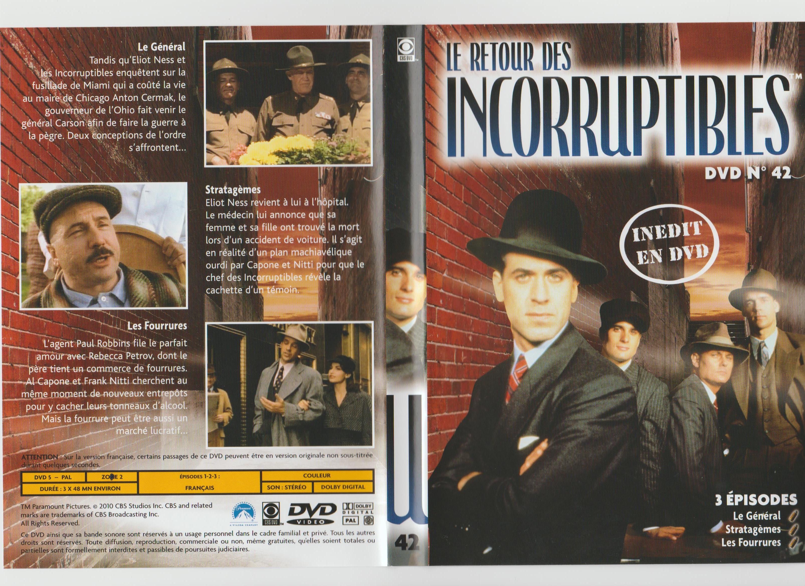 Jaquette DVD Le retour des incorruptibles DVD 42
