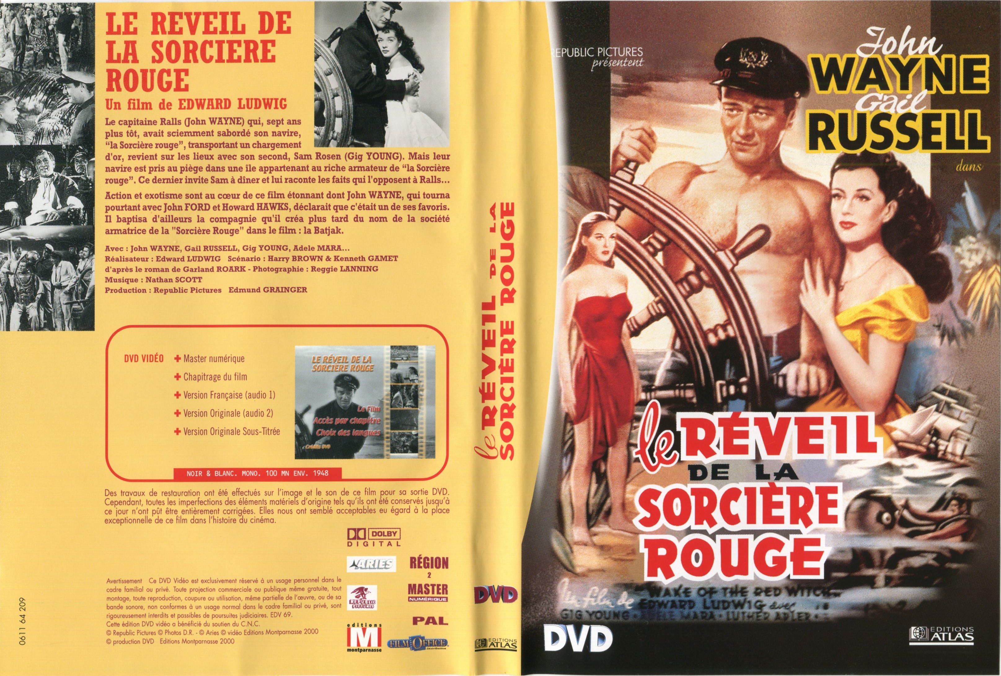 Jaquette DVD Le rveil de la sorcire rouge