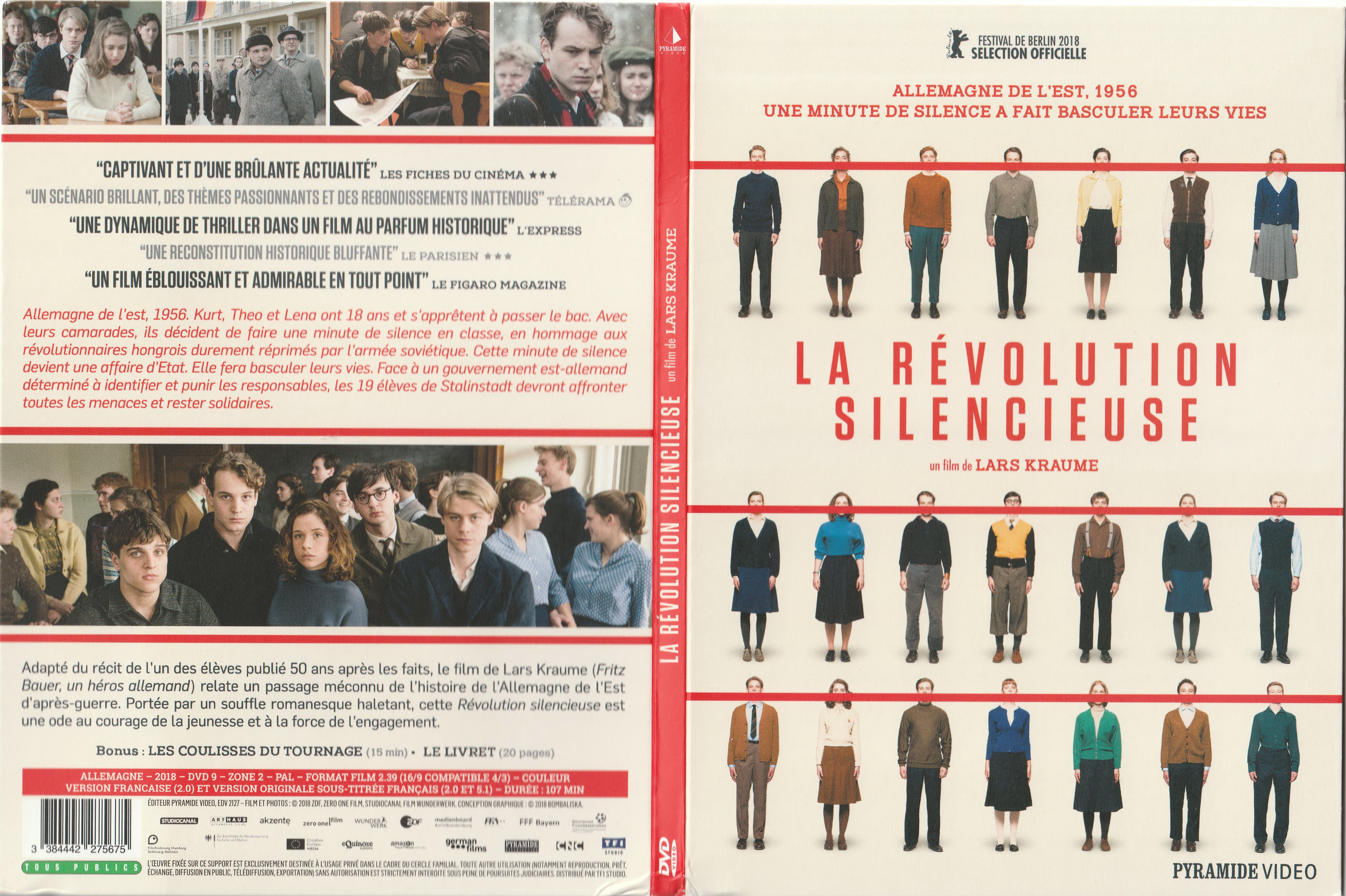 Jaquette DVD Le rvolution silencieuse