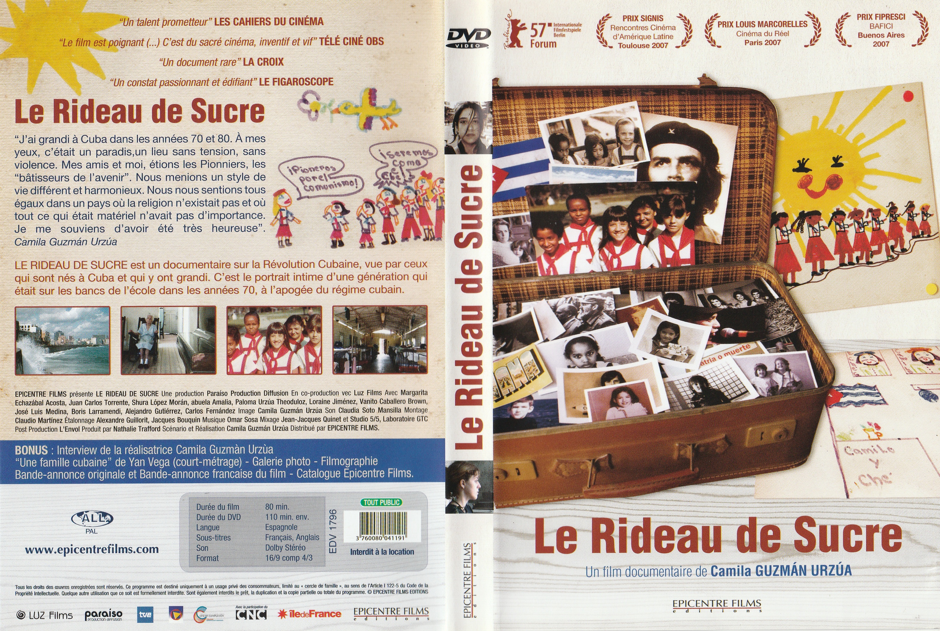 Jaquette DVD Le rideau de sucre