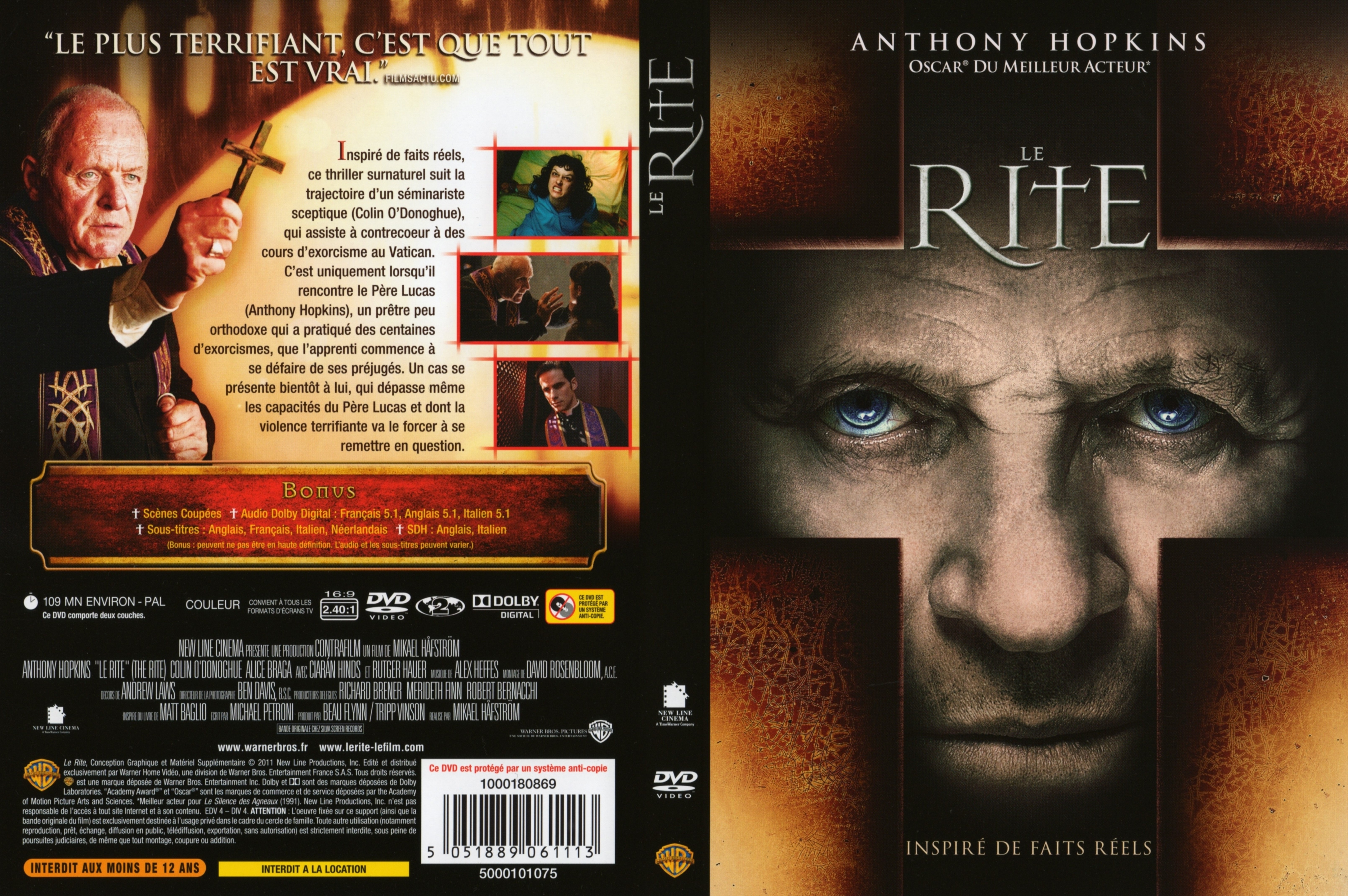 Jaquette DVD Le rite