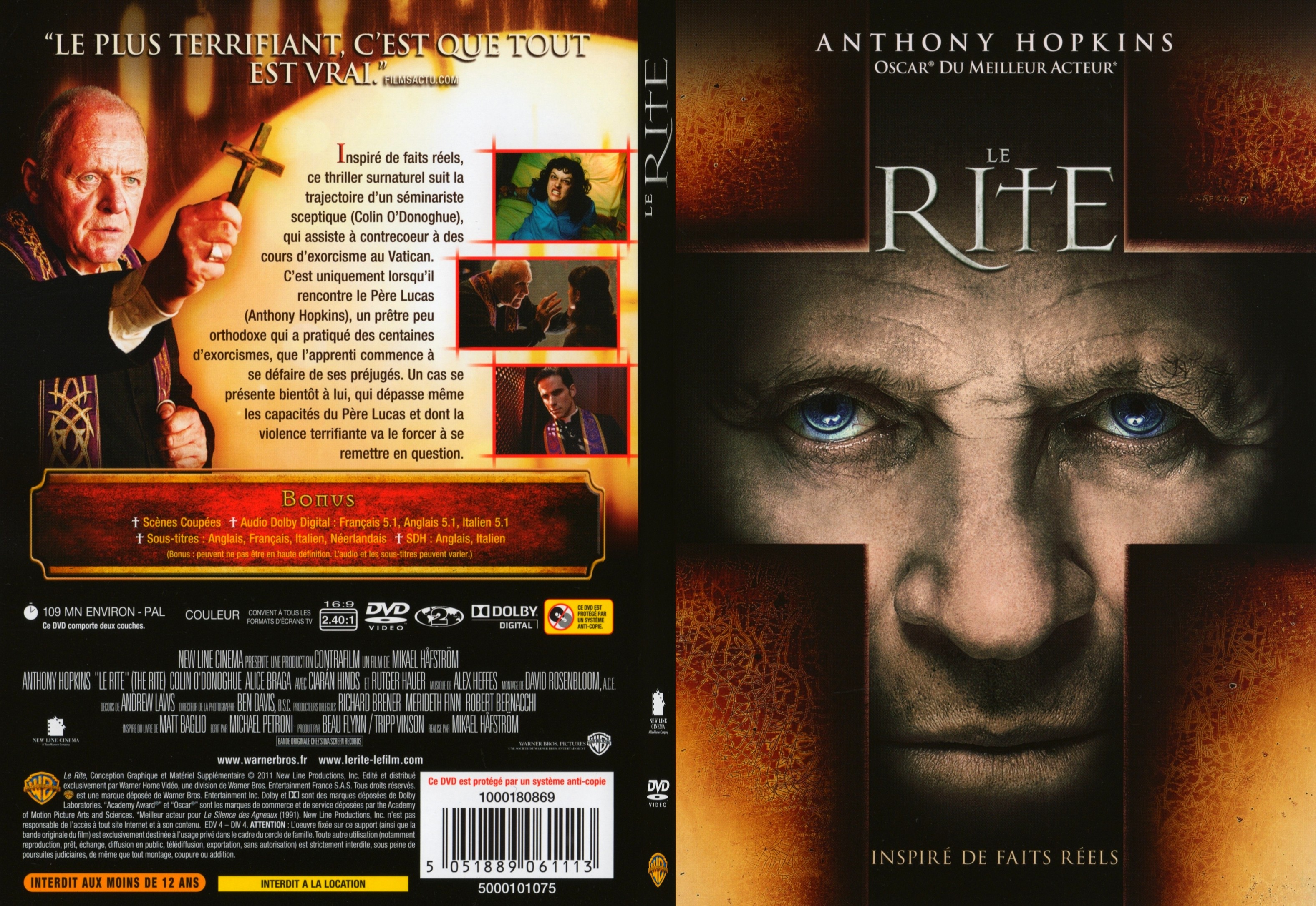 Jaquette DVD Le rite - SLIM