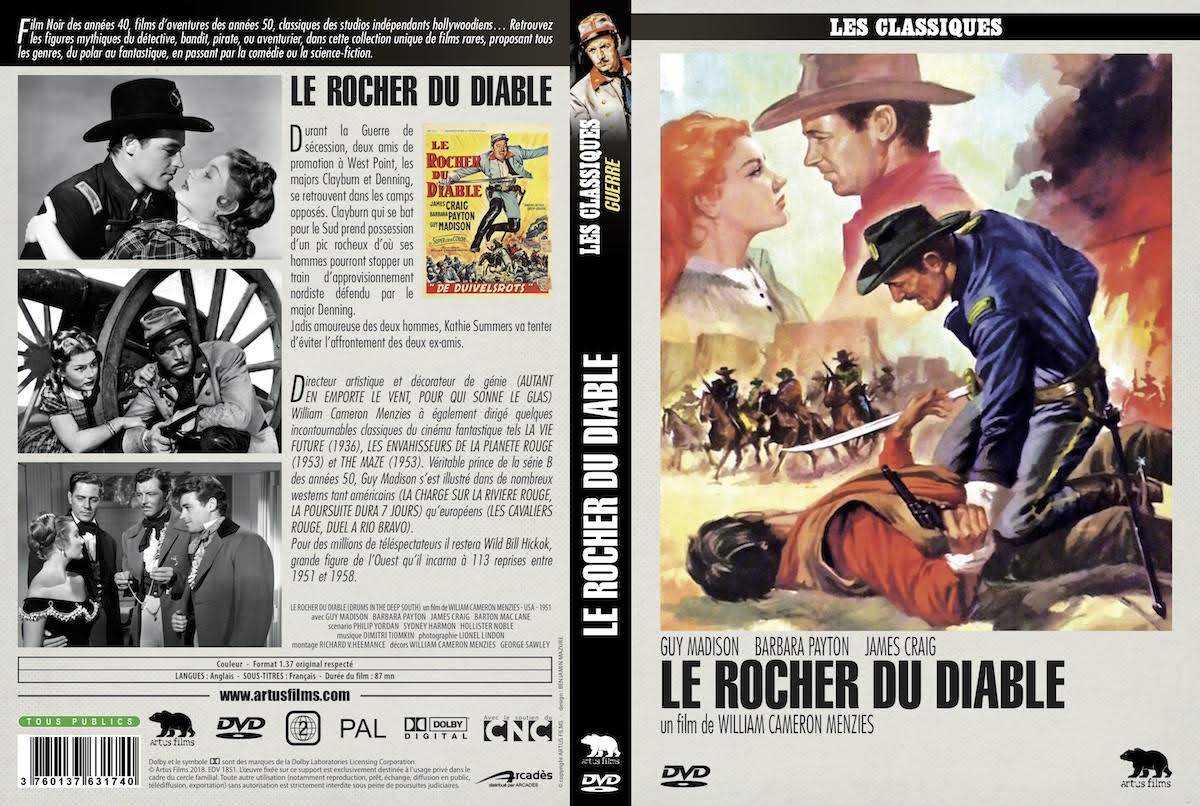 Jaquette DVD Le rocher du diable