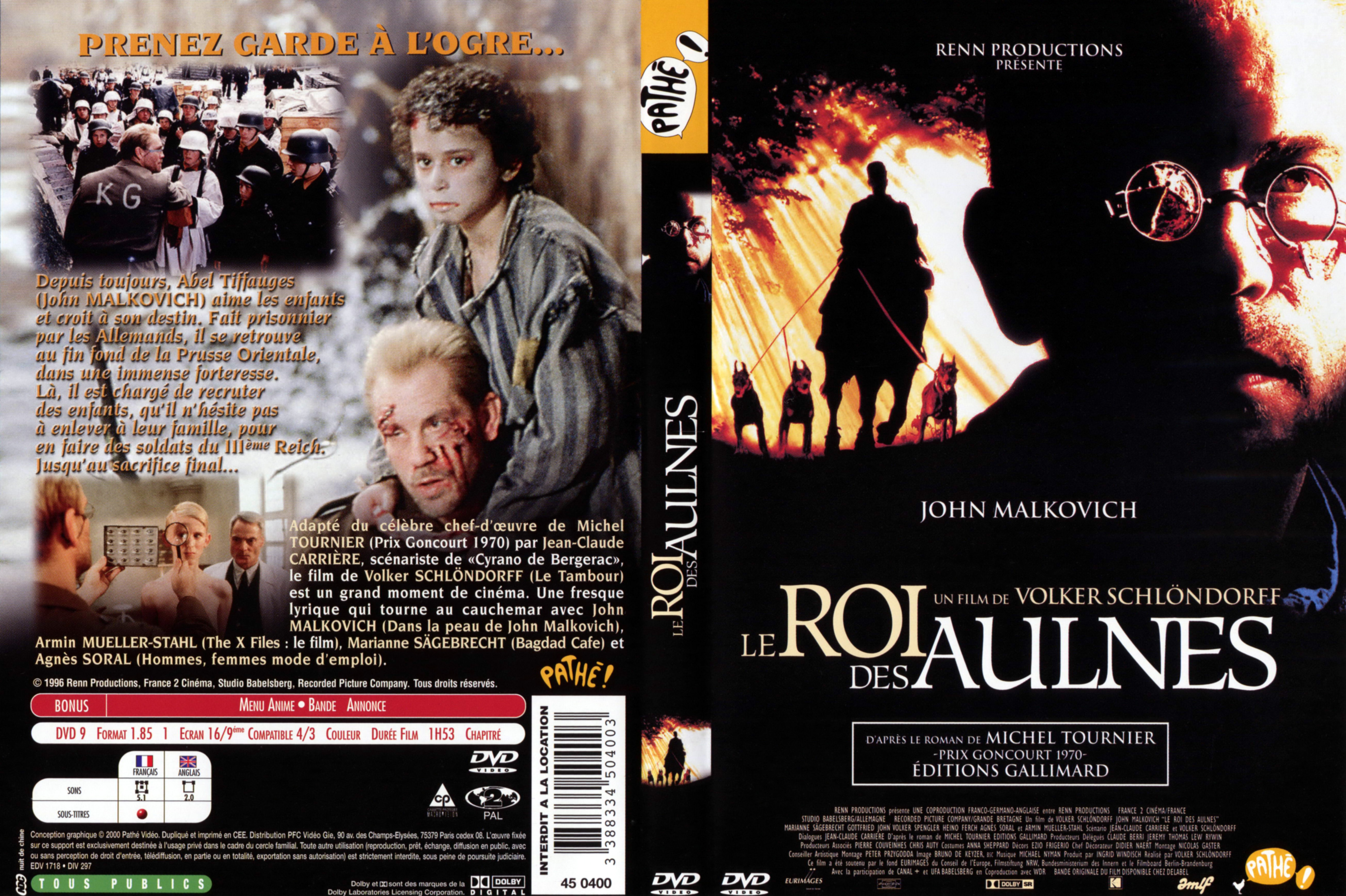 Jaquette DVD Le roi des aulnes