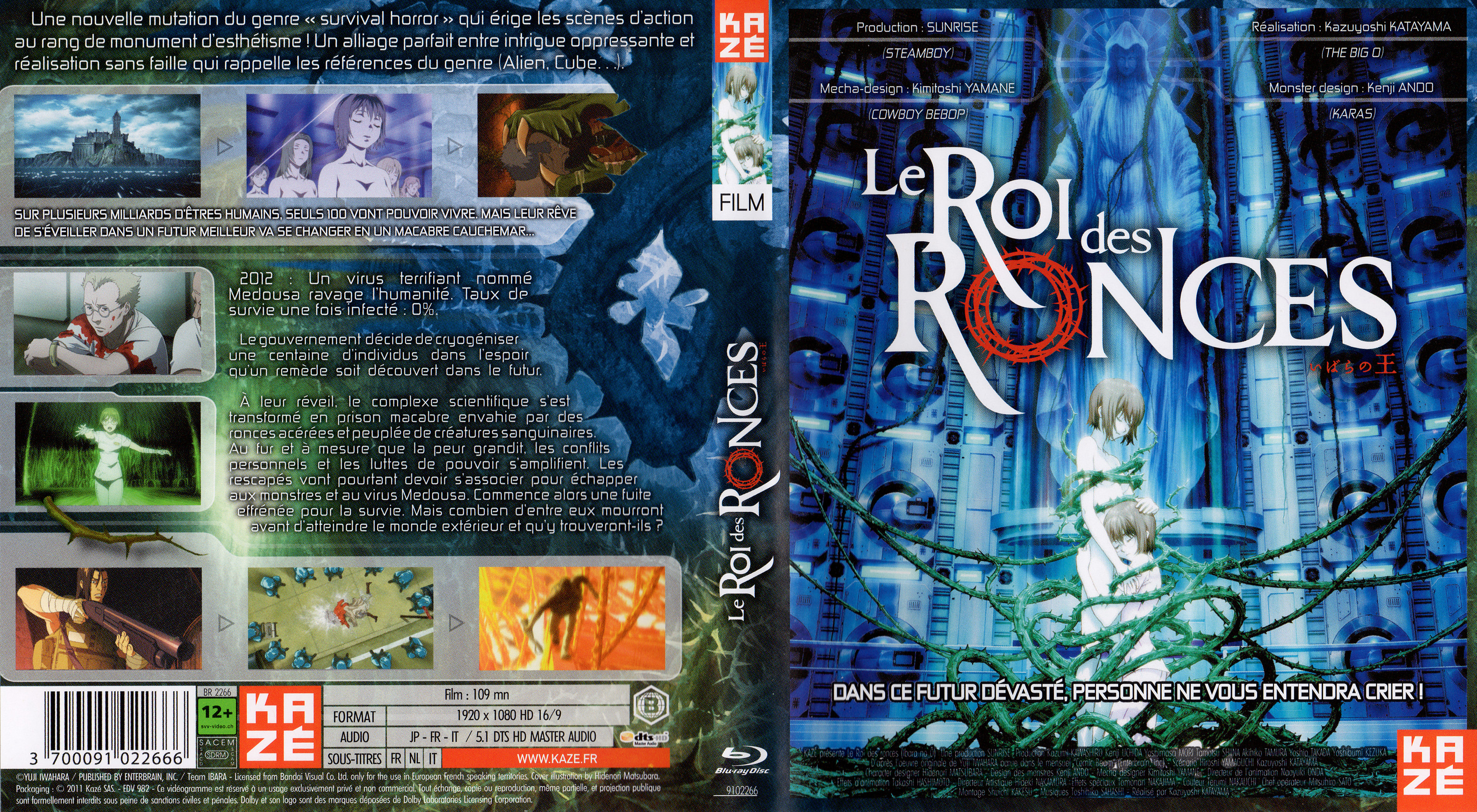 Jaquette DVD Le roi des ronces (BLU-RAY)