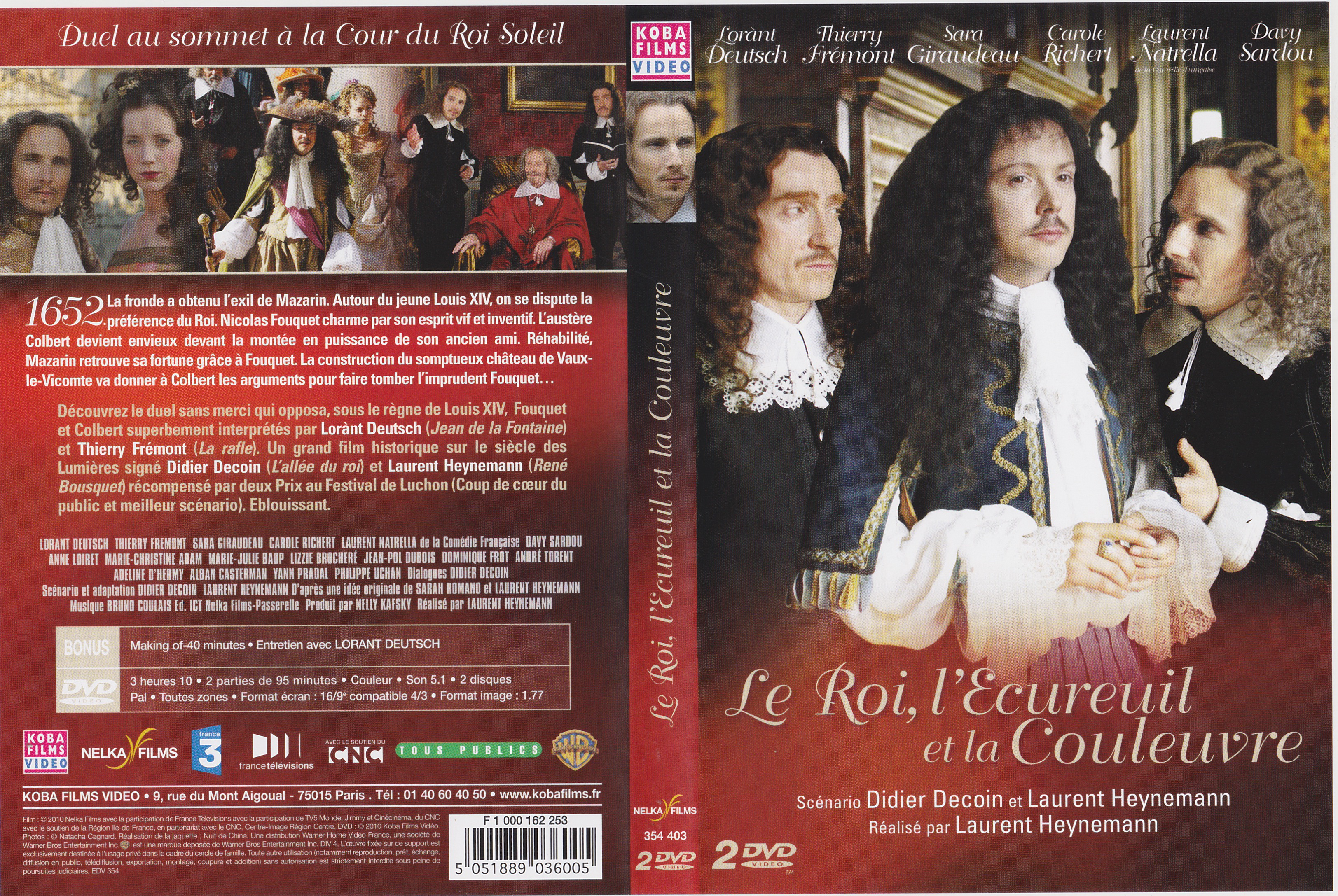Jaquette DVD Le roi l