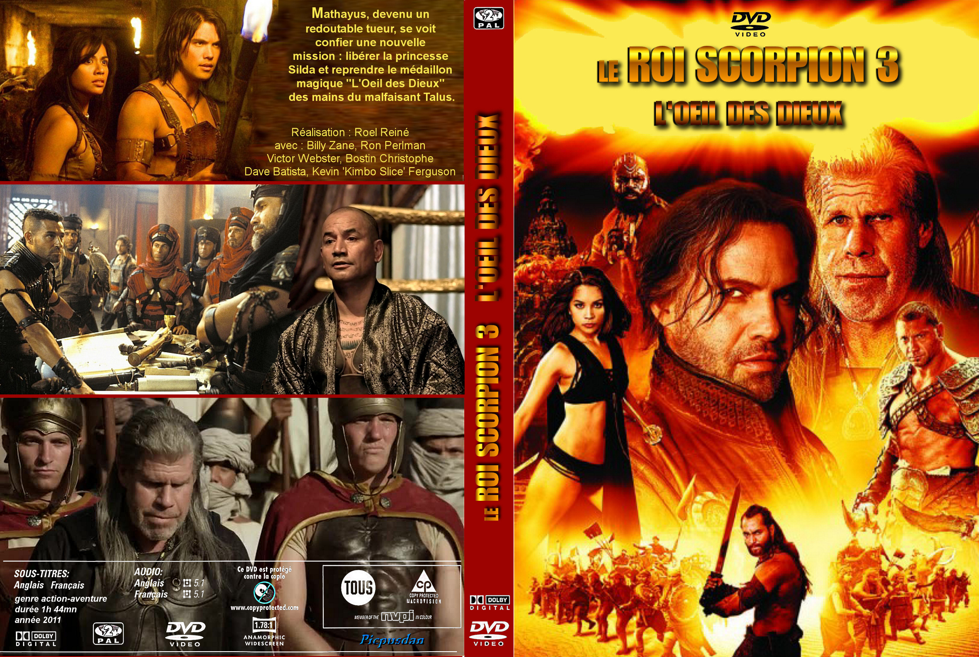 Jaquette DVD Le roi scorpion 3 - L
