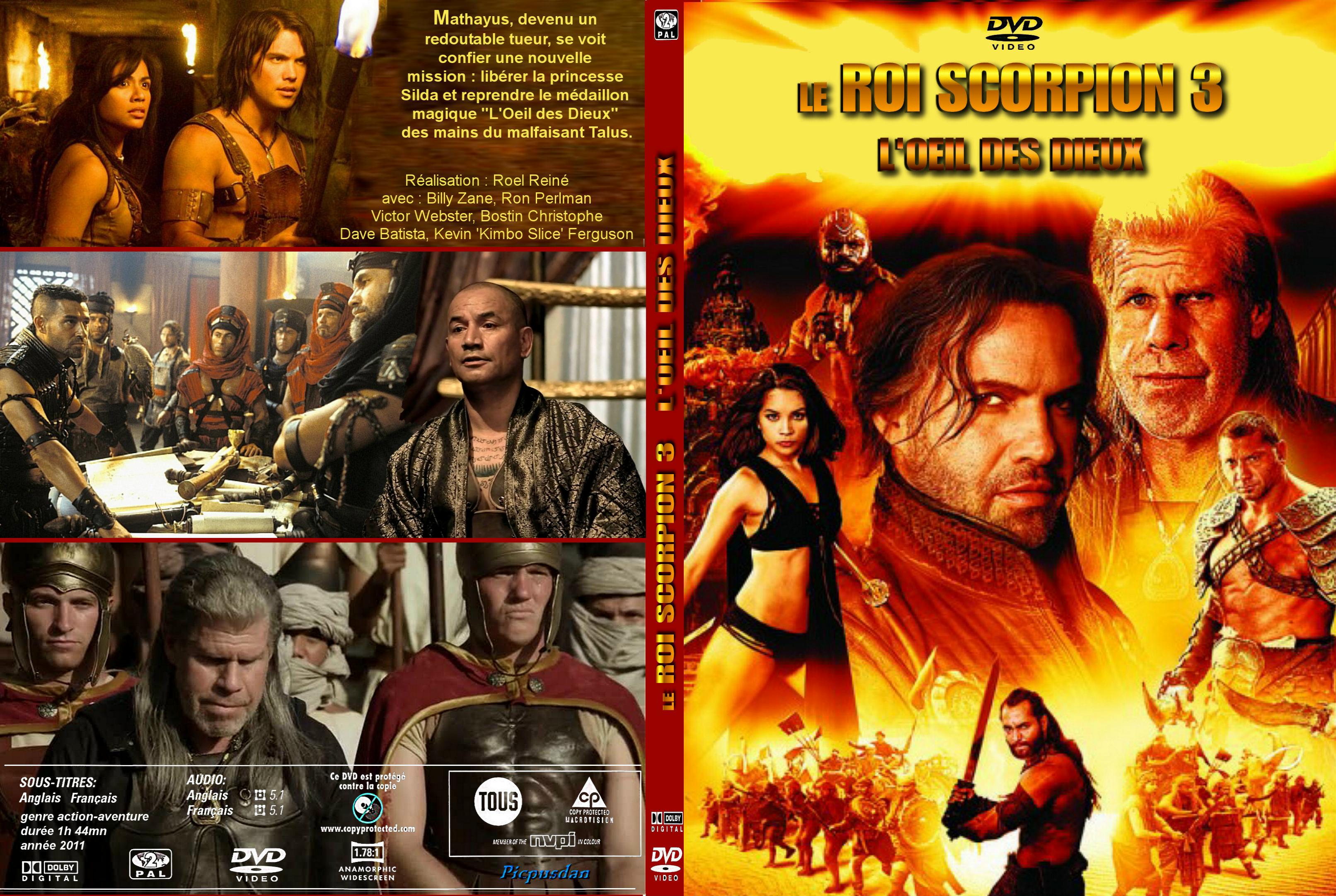 Jaquette DVD Le roi scorpion 3 - L