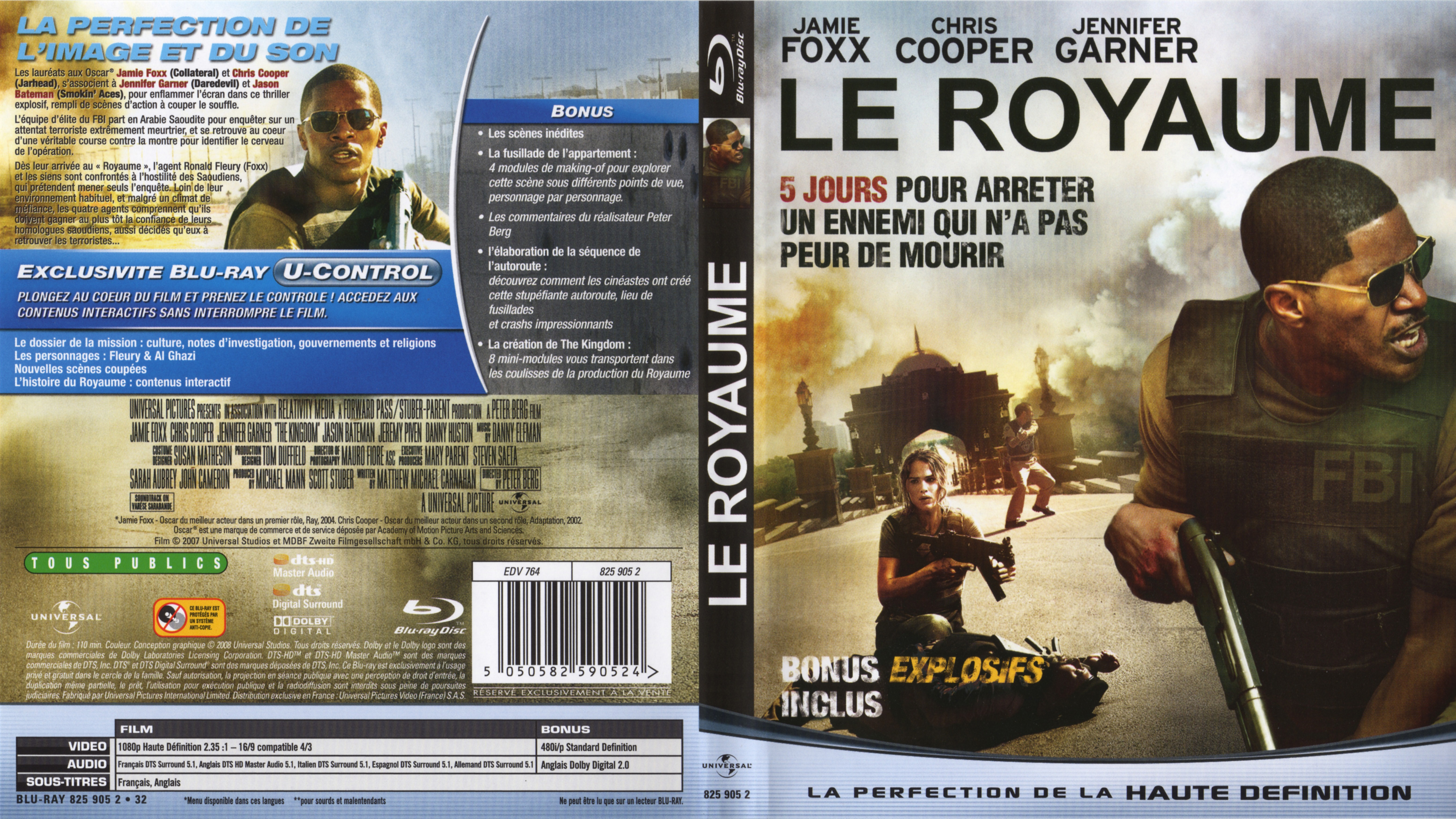 Jaquette DVD Le royaume (BLU-RAY)