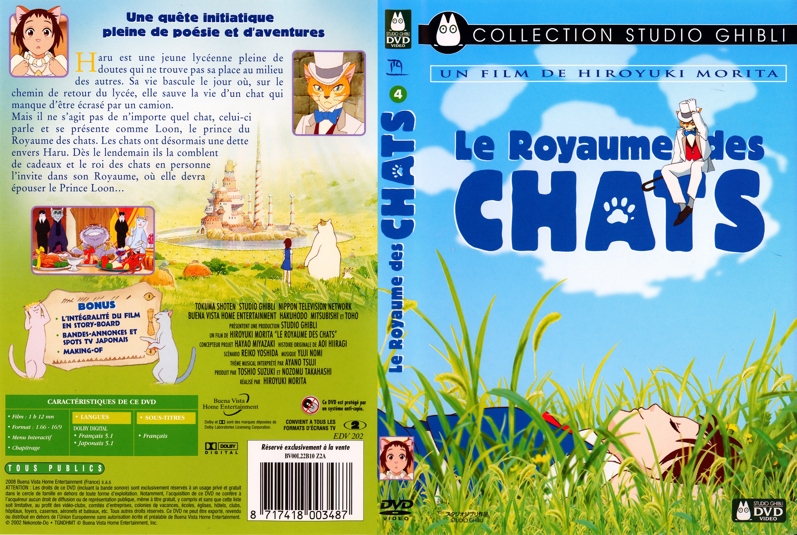 Jaquette DVD Le royaume des chats v2