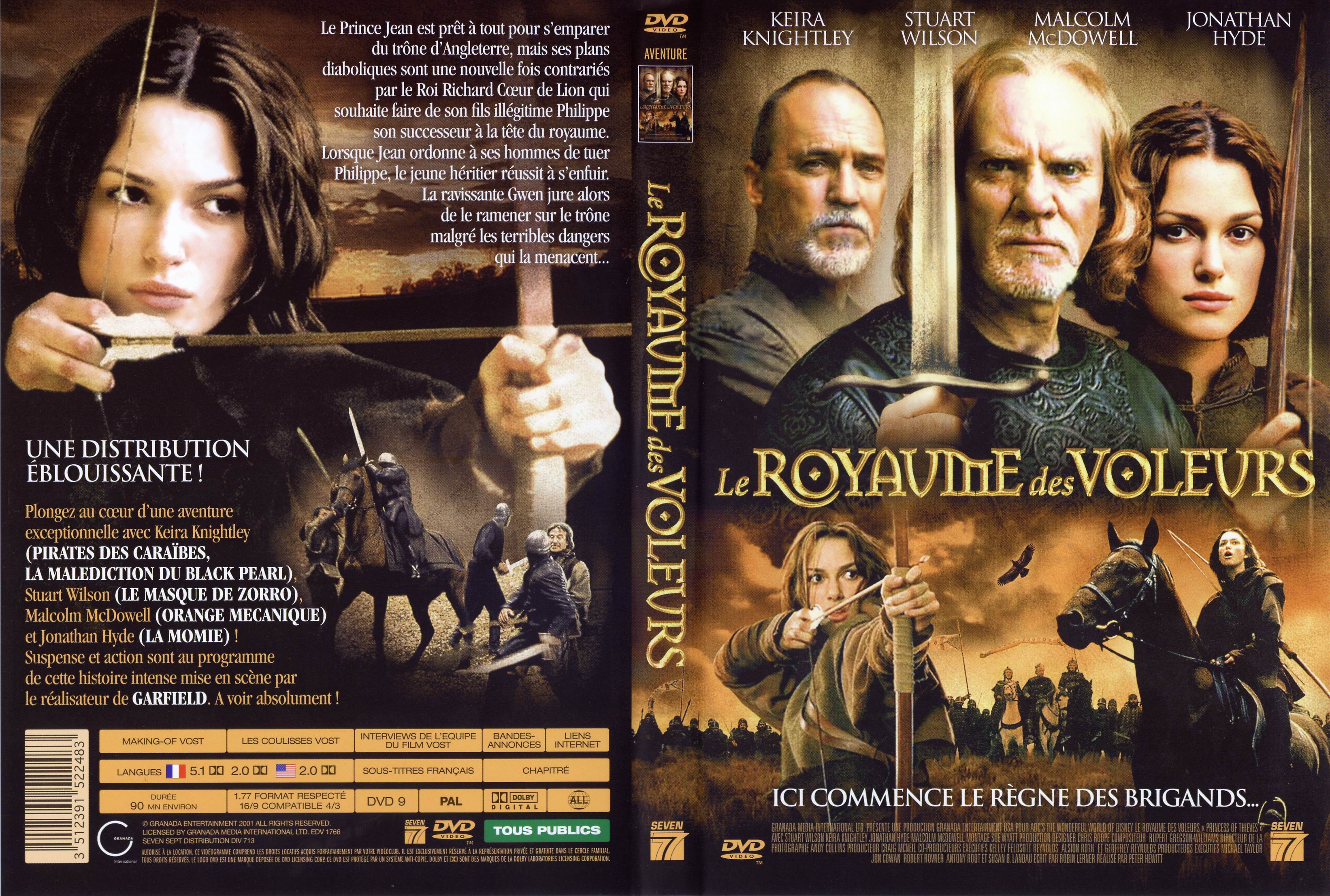 Jaquette DVD Le royaume des voleurs