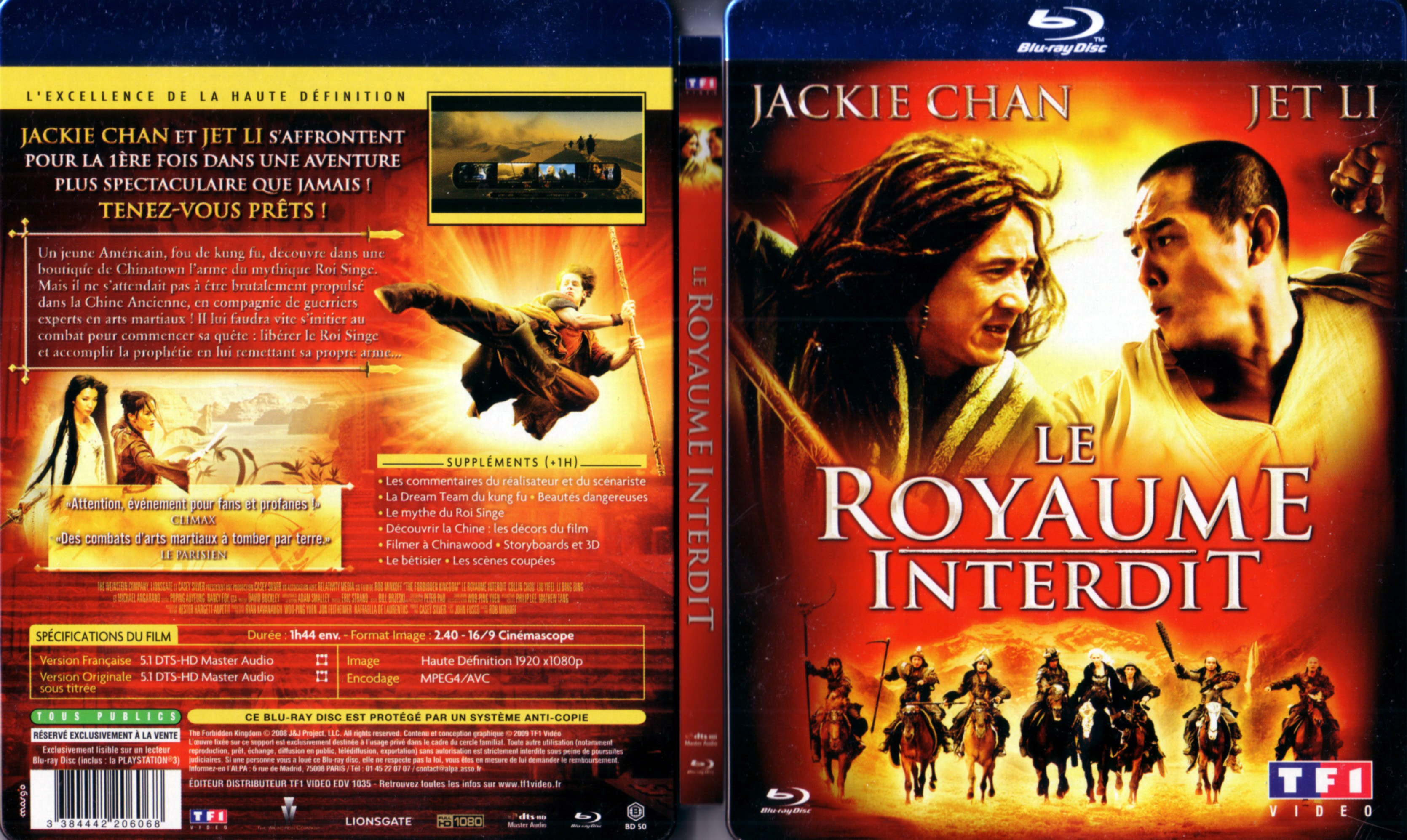 Jaquette DVD Le royaume interdit (BLU-RAY)