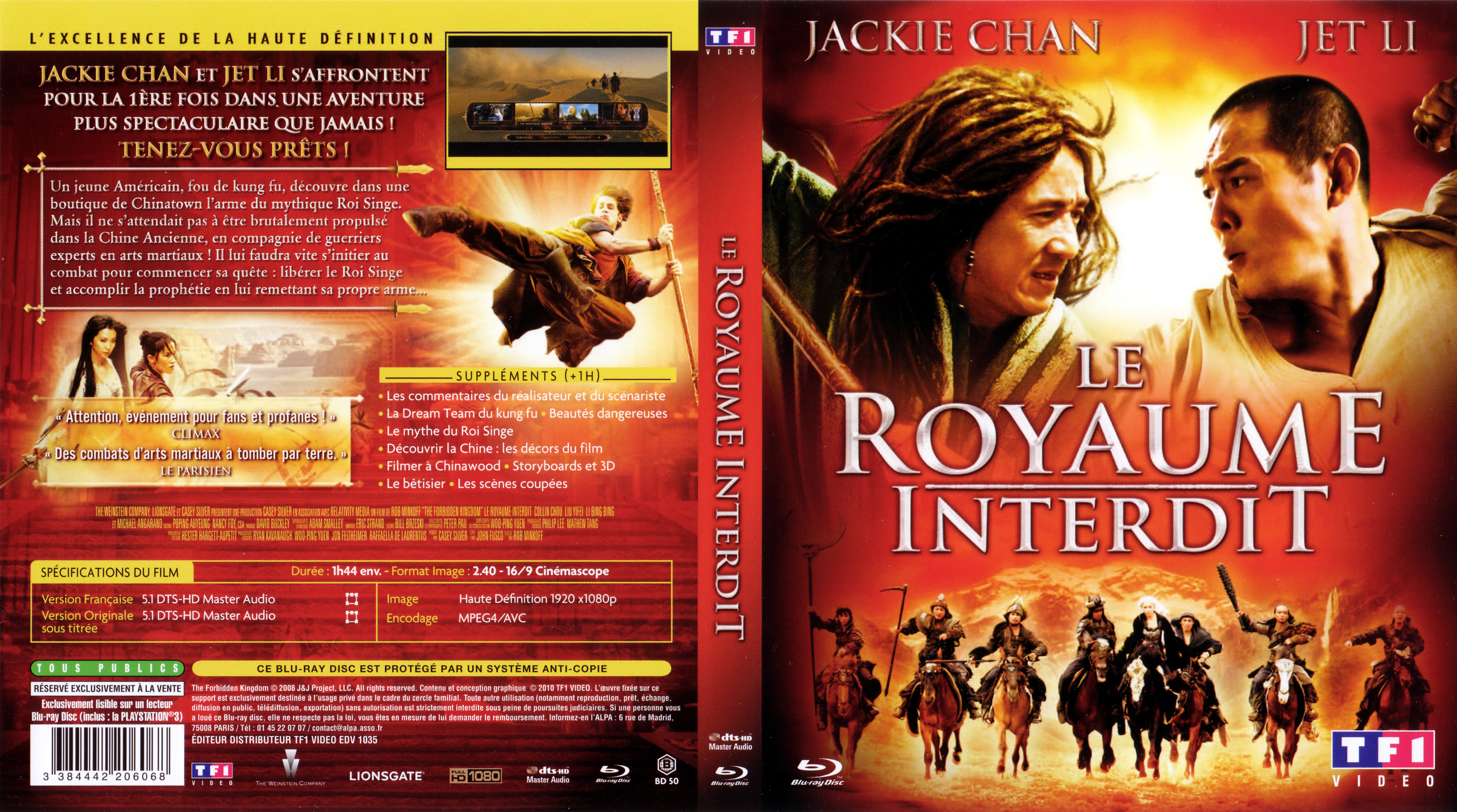 Jaquette DVD Le royaume interdit (BLU-RAY) v2