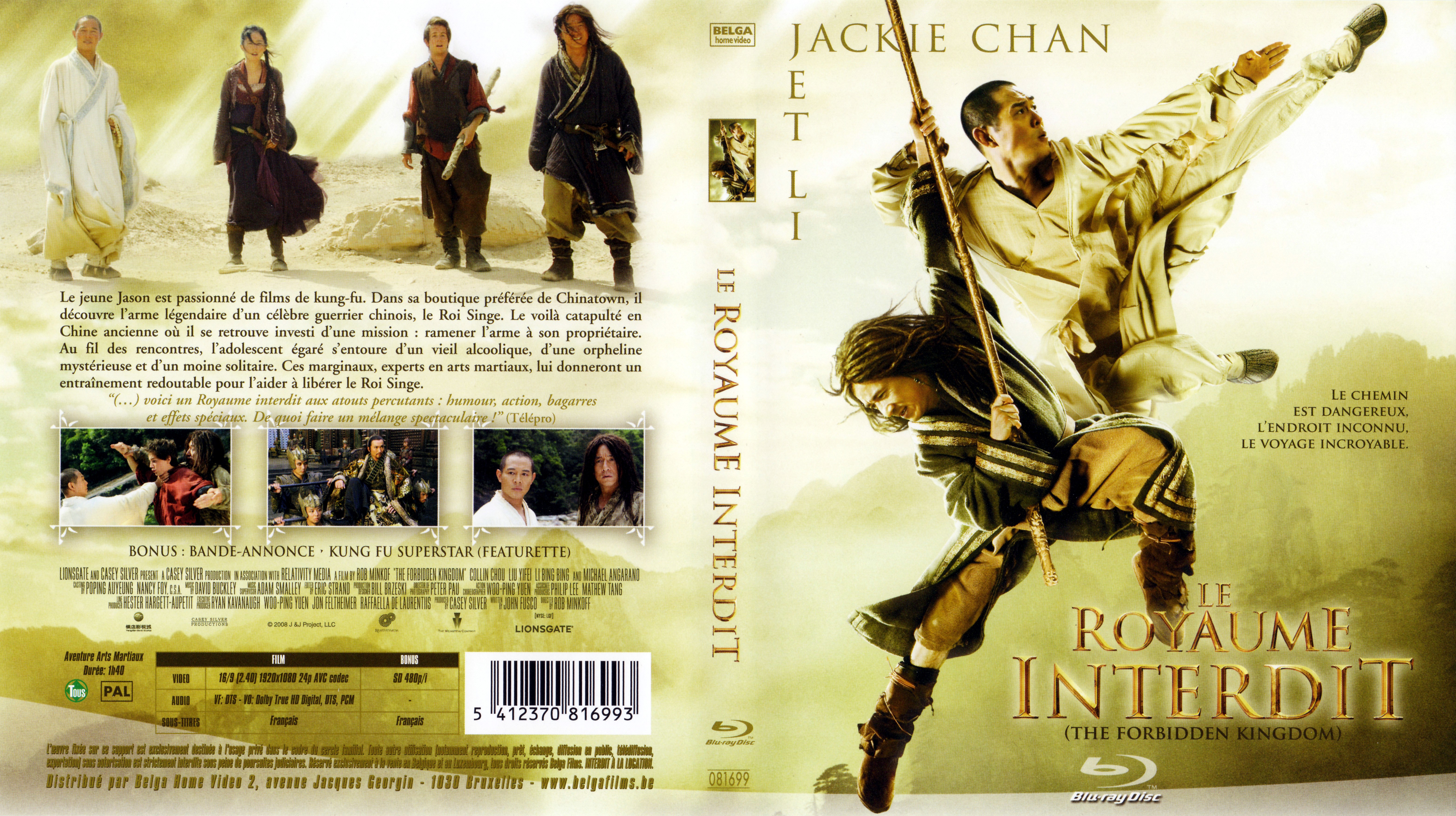 Jaquette DVD Le royaume interdit (BLU-RAY) v3