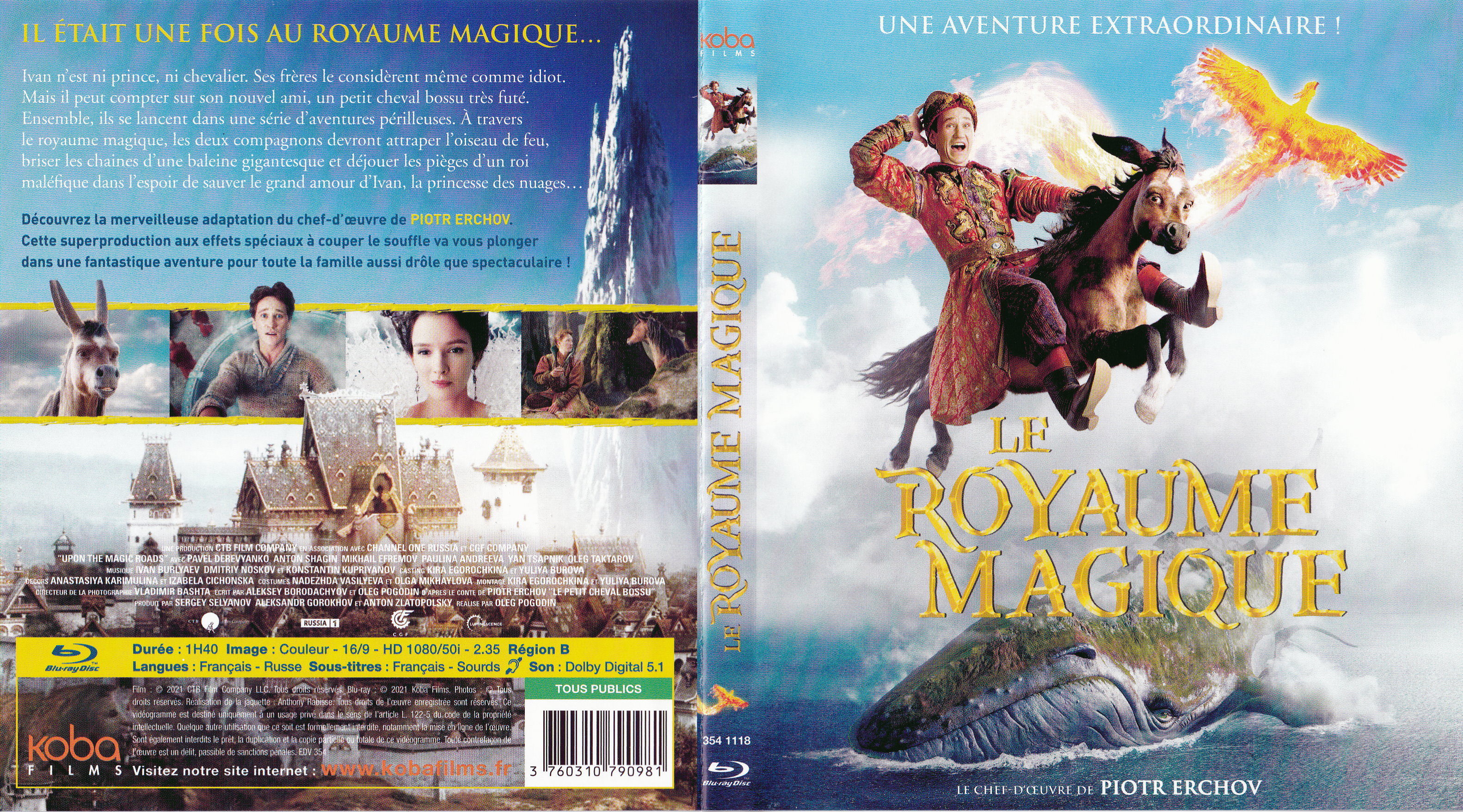 Jaquette DVD Le royaume magique (BLU-RAY)