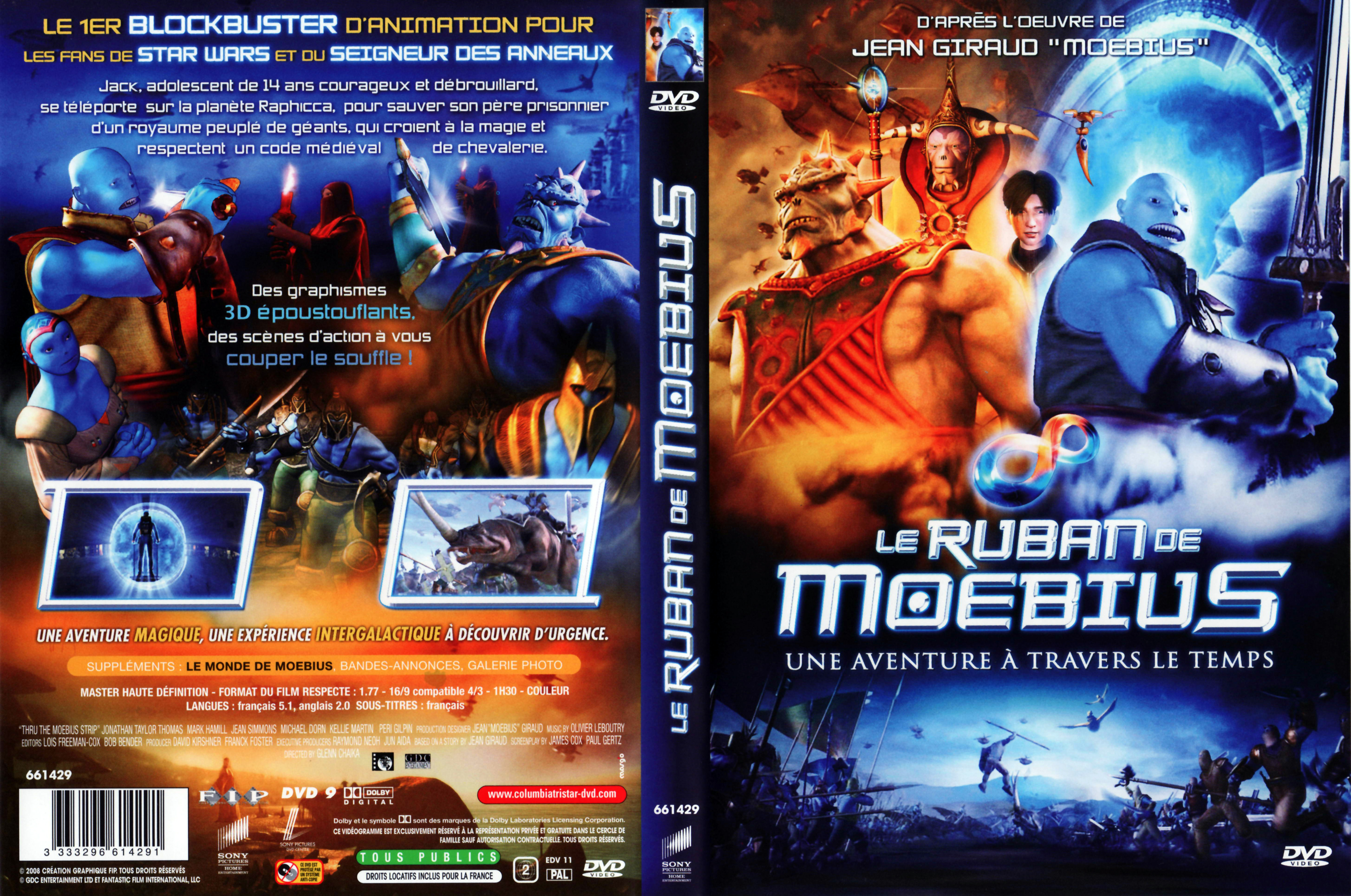 Jaquette DVD Le ruban de Moebius