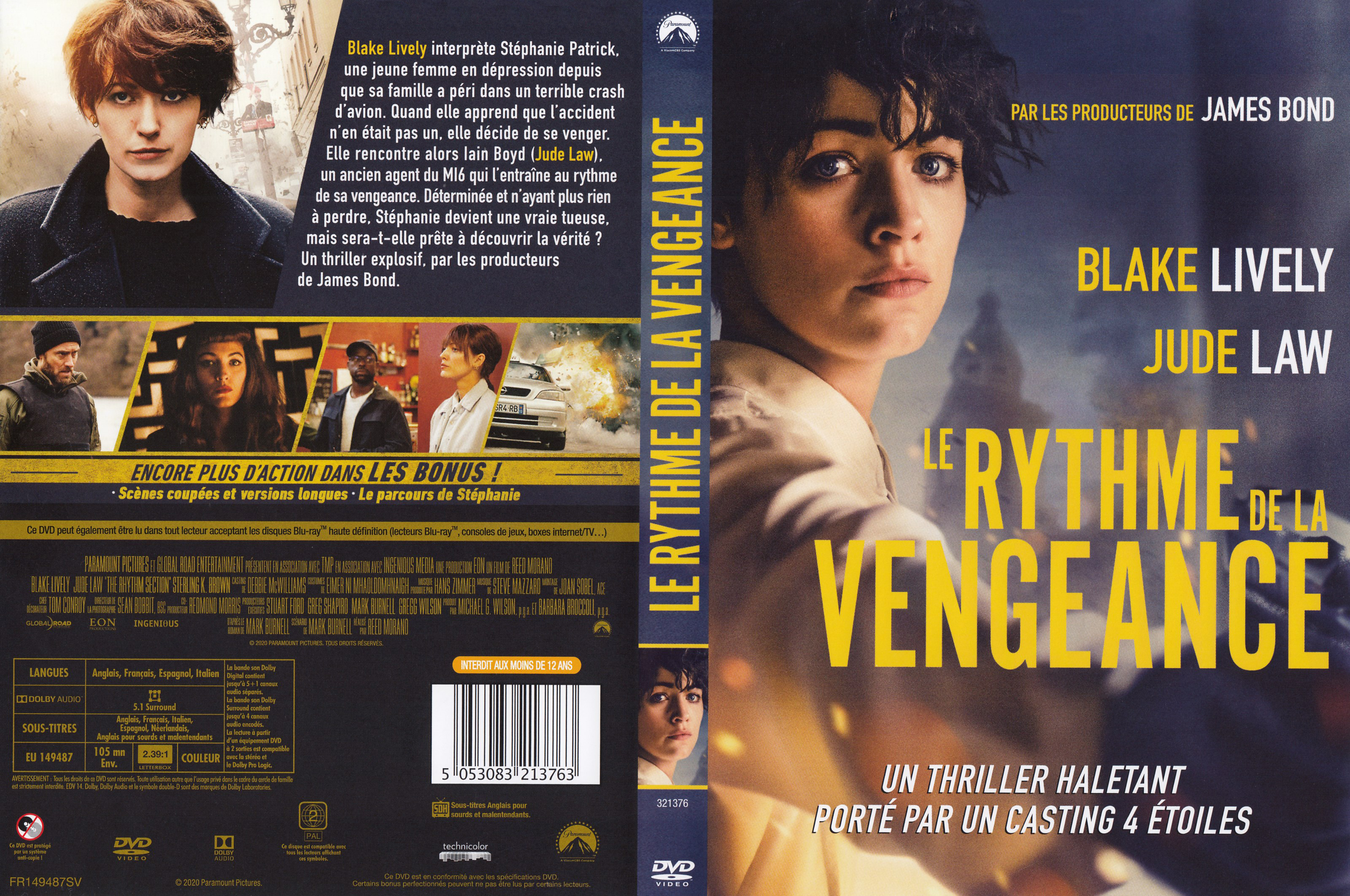 Jaquette DVD Le rythme de la vengeance