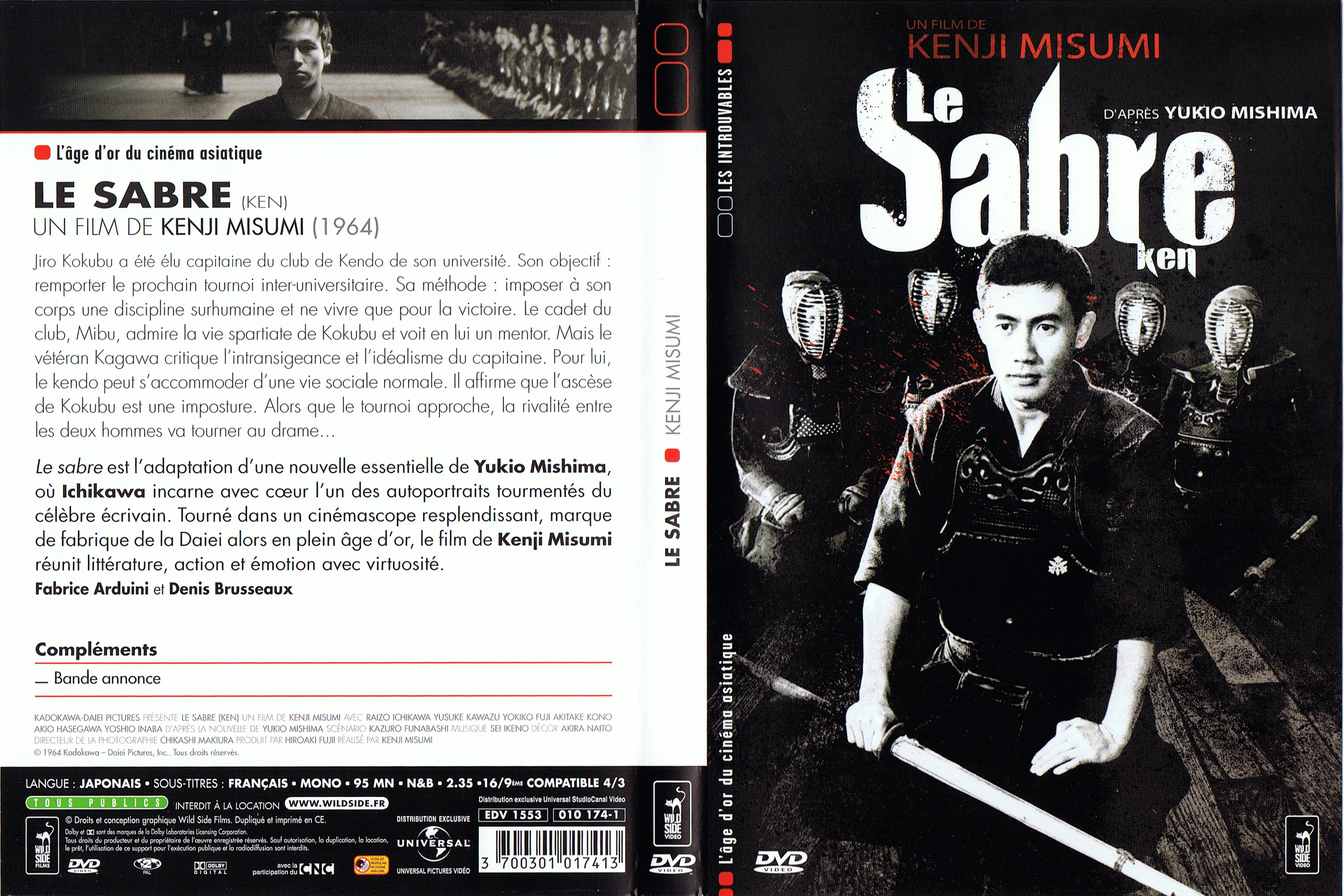 Jaquette DVD Le sabre