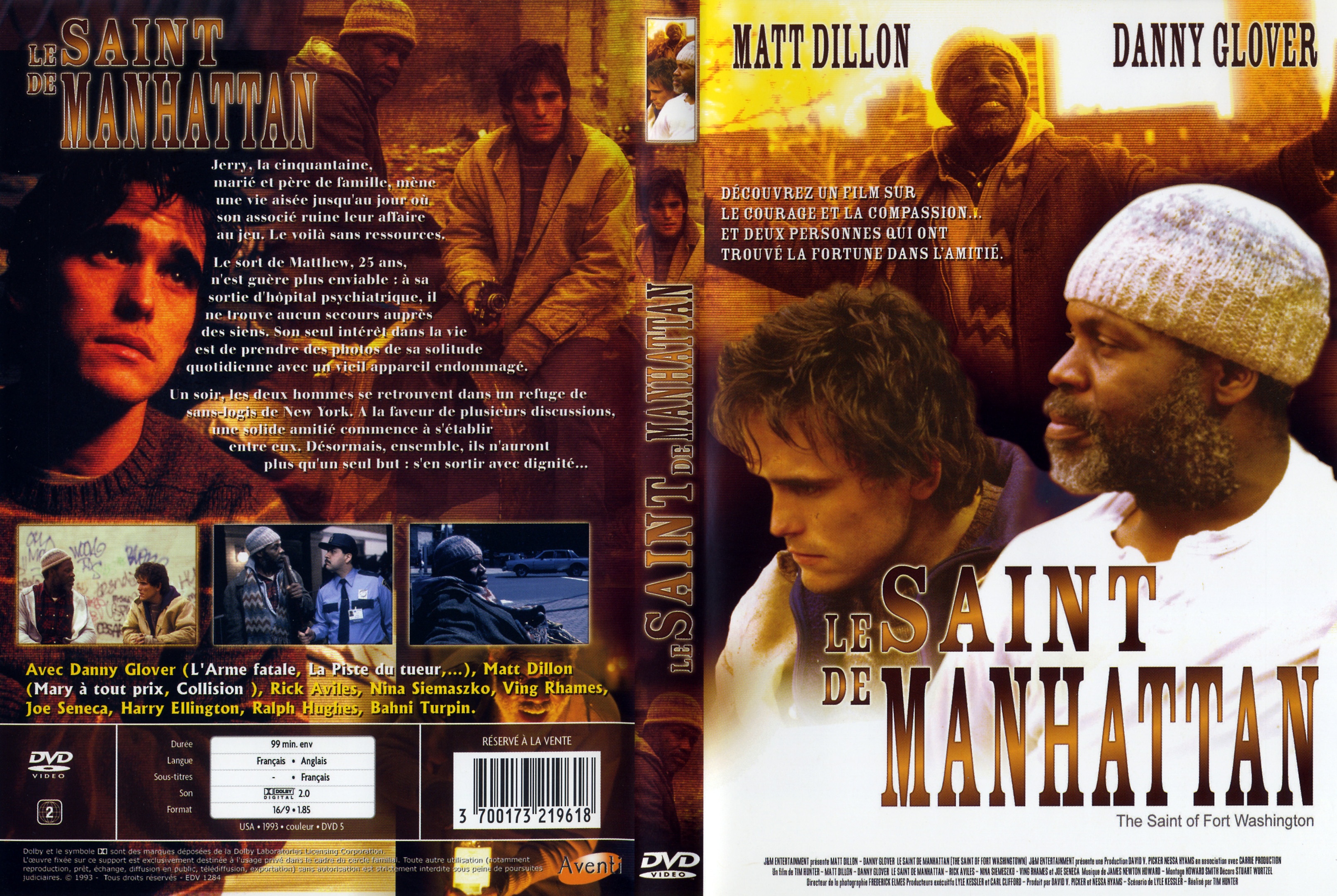 Jaquette DVD Le saint de Manhattan
