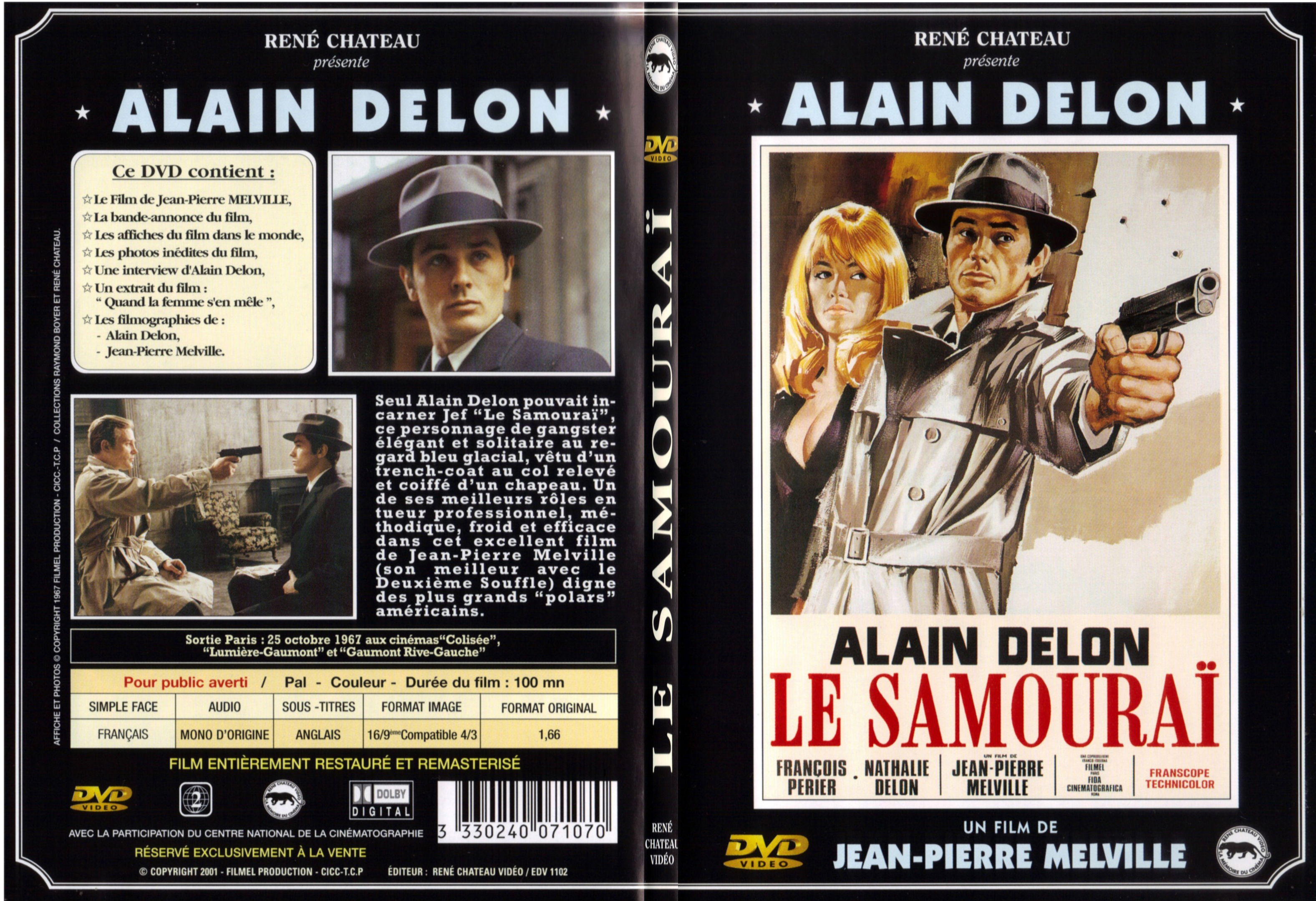 Jaquette DVD Le samourai - SLIM