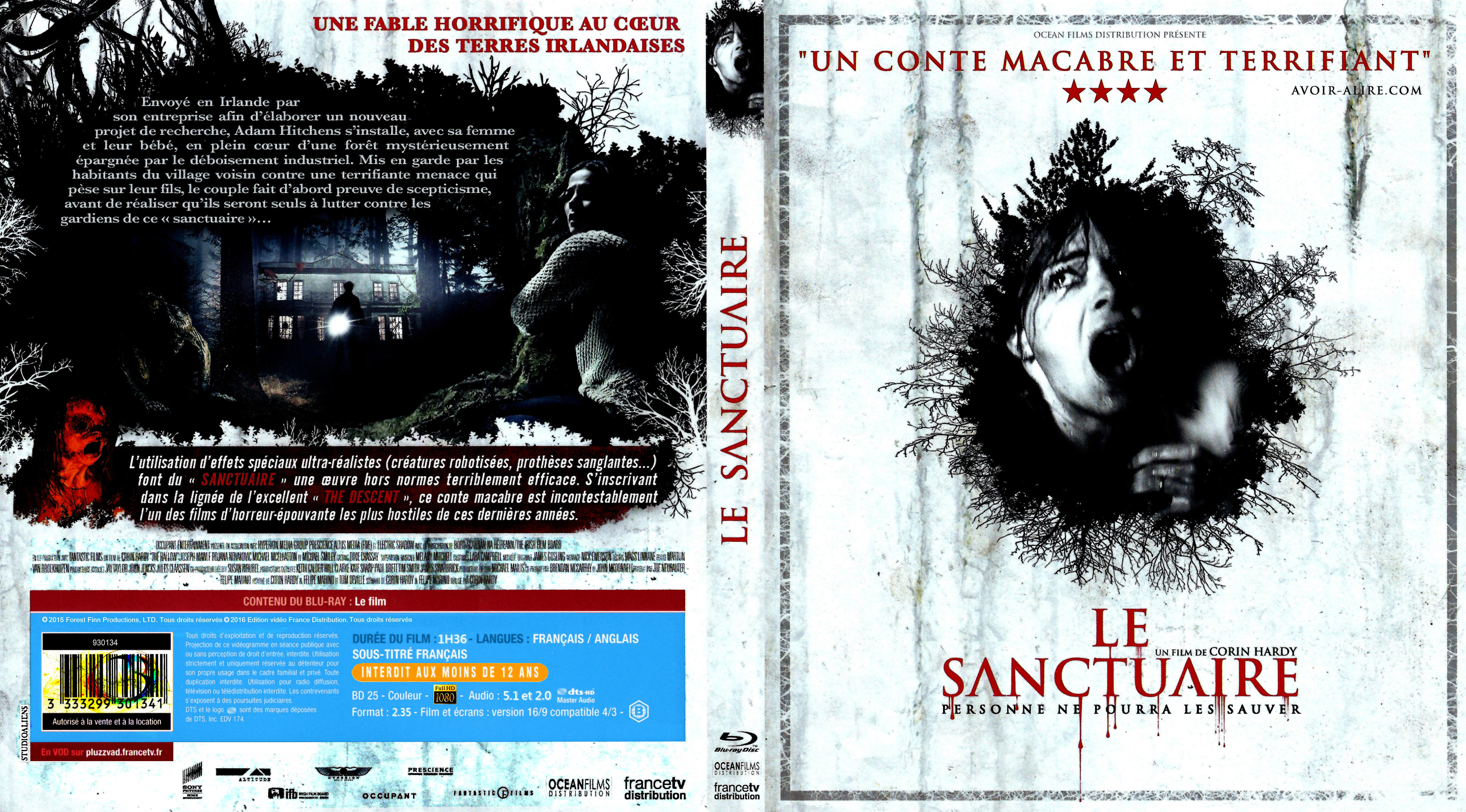 Jaquette DVD Le sanctuaire (BLU-RAY)