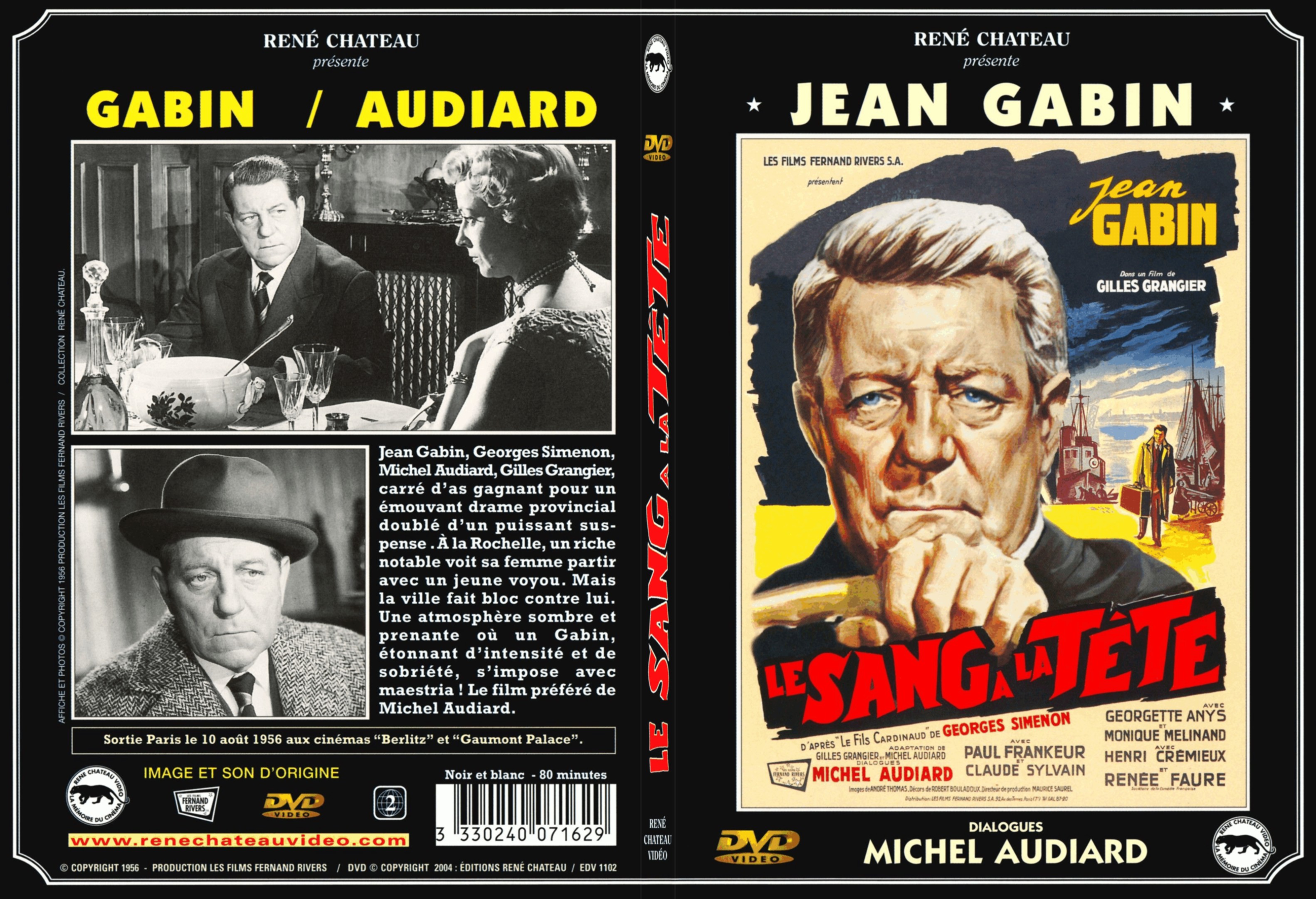 Jaquette DVD Le sang a la tete - SLIM