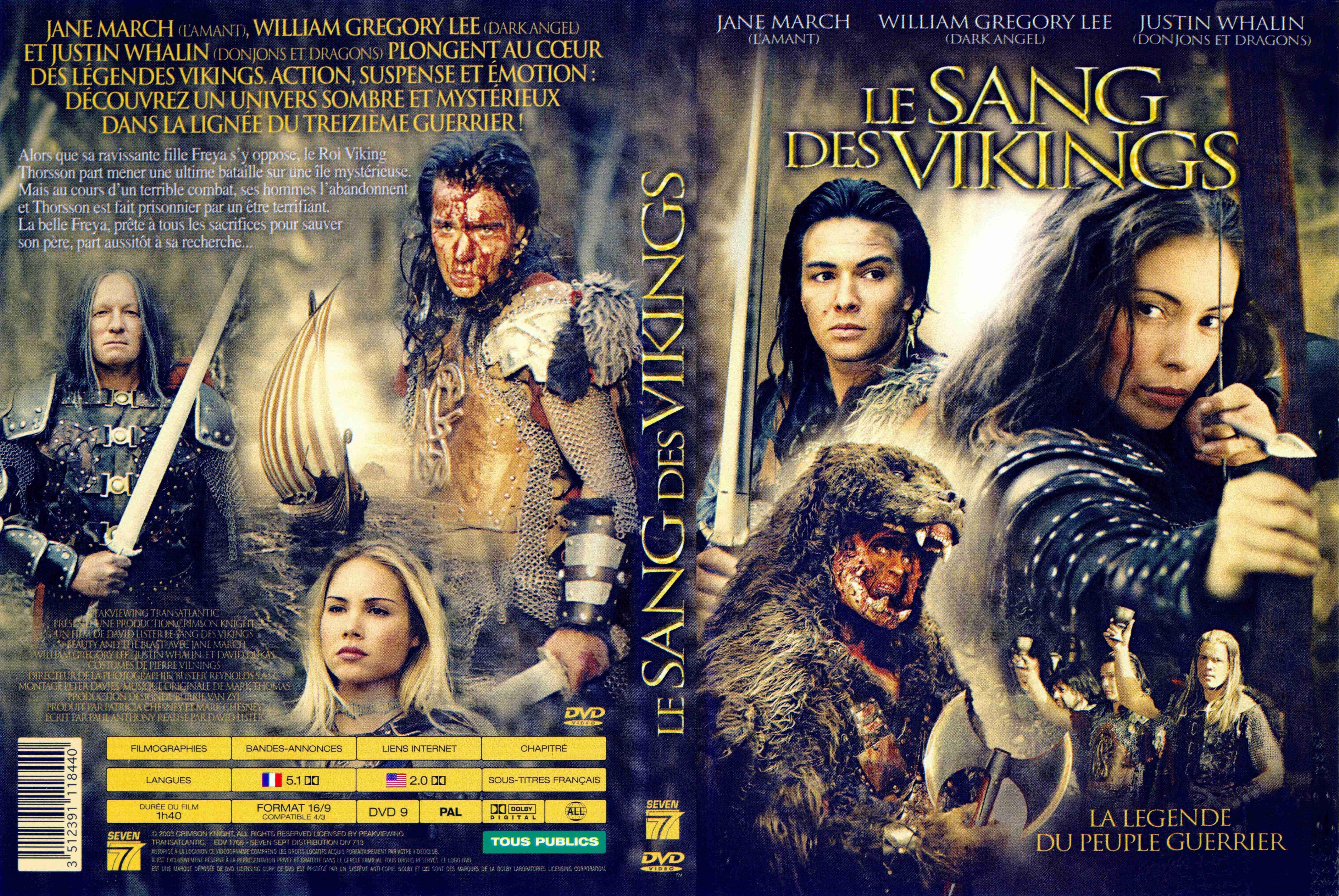 Jaquette DVD Le sang des vikings