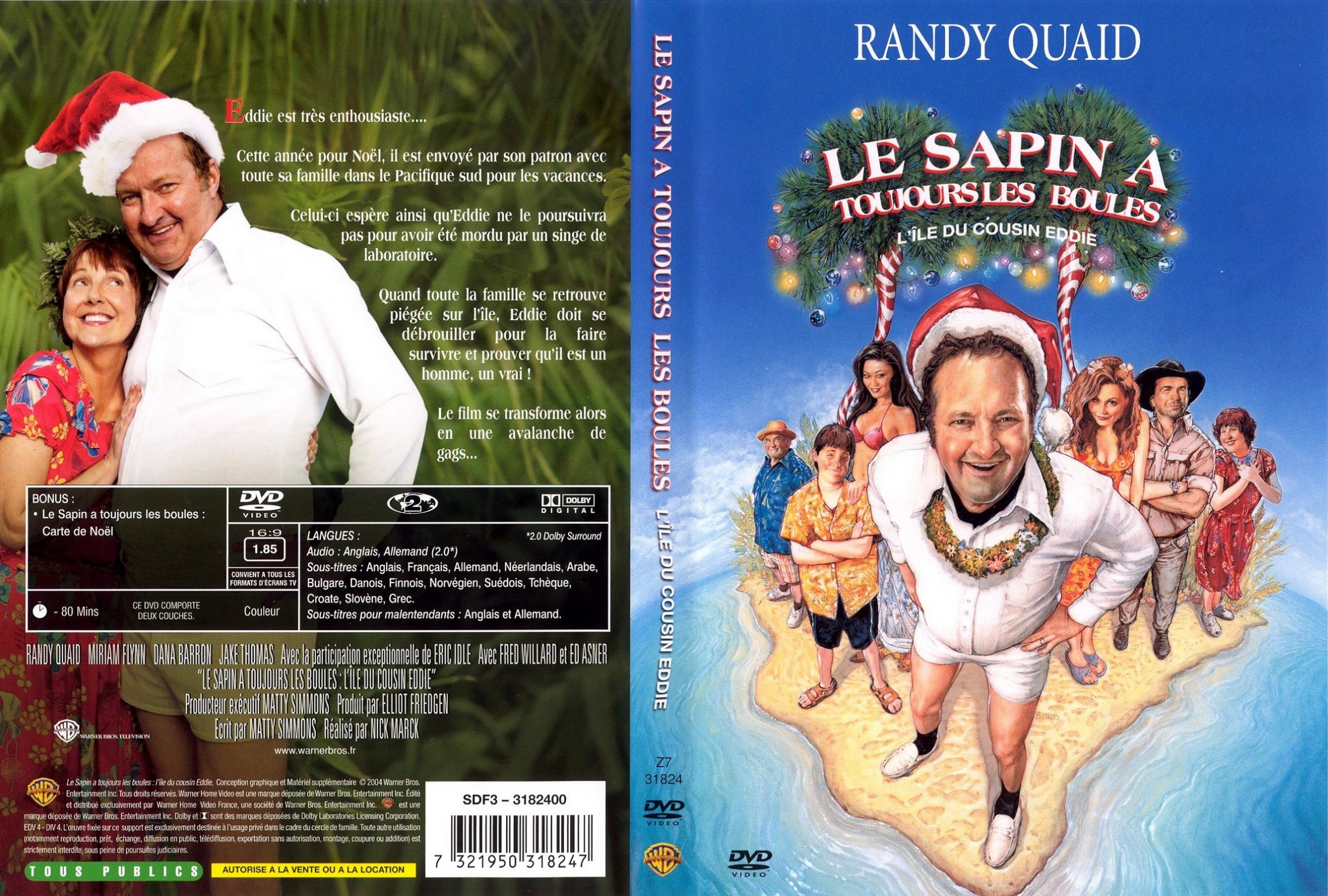 Jaquette DVD Le sapin  toujours les boules