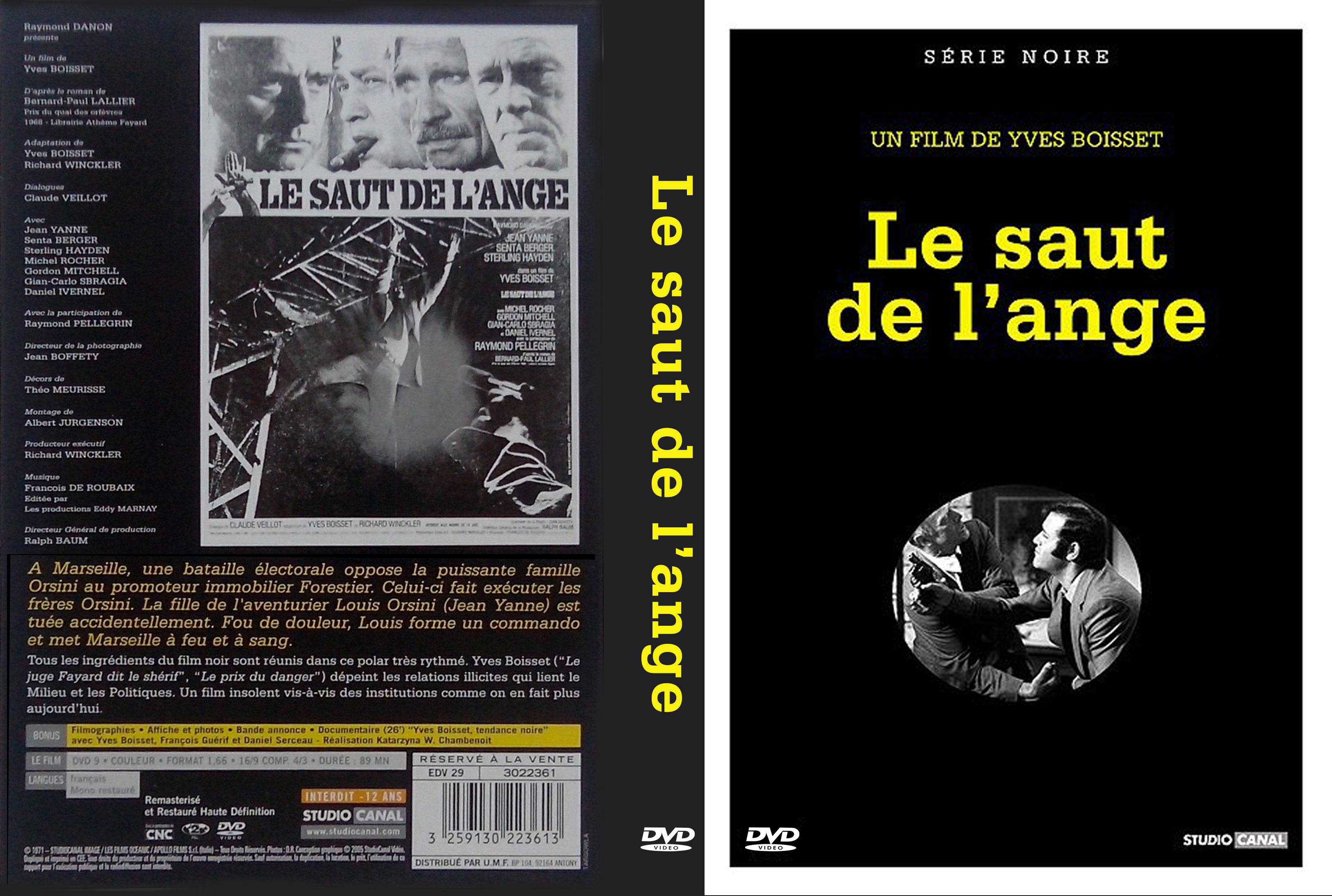 Jaquette DVD Le saut de l