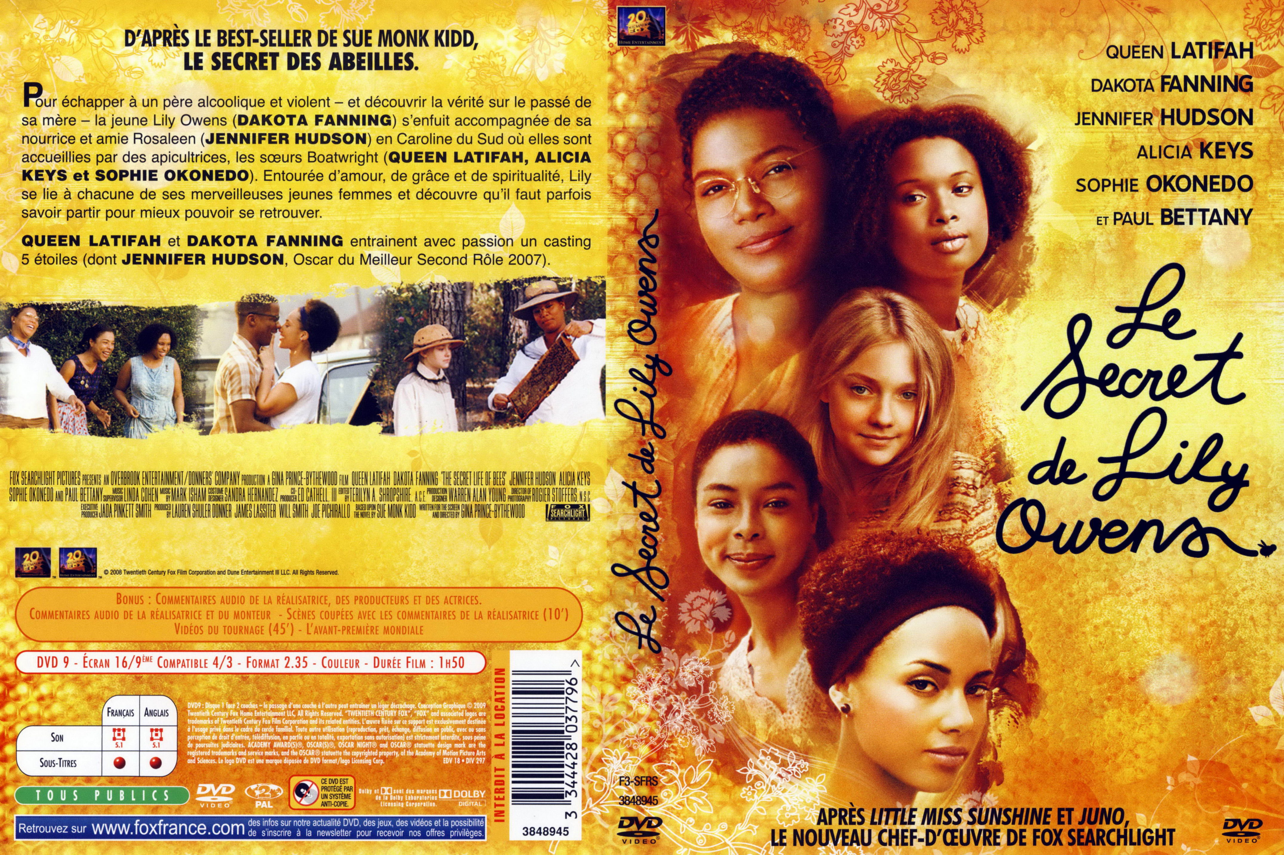 Jaquette DVD Le secret de Lily Owens