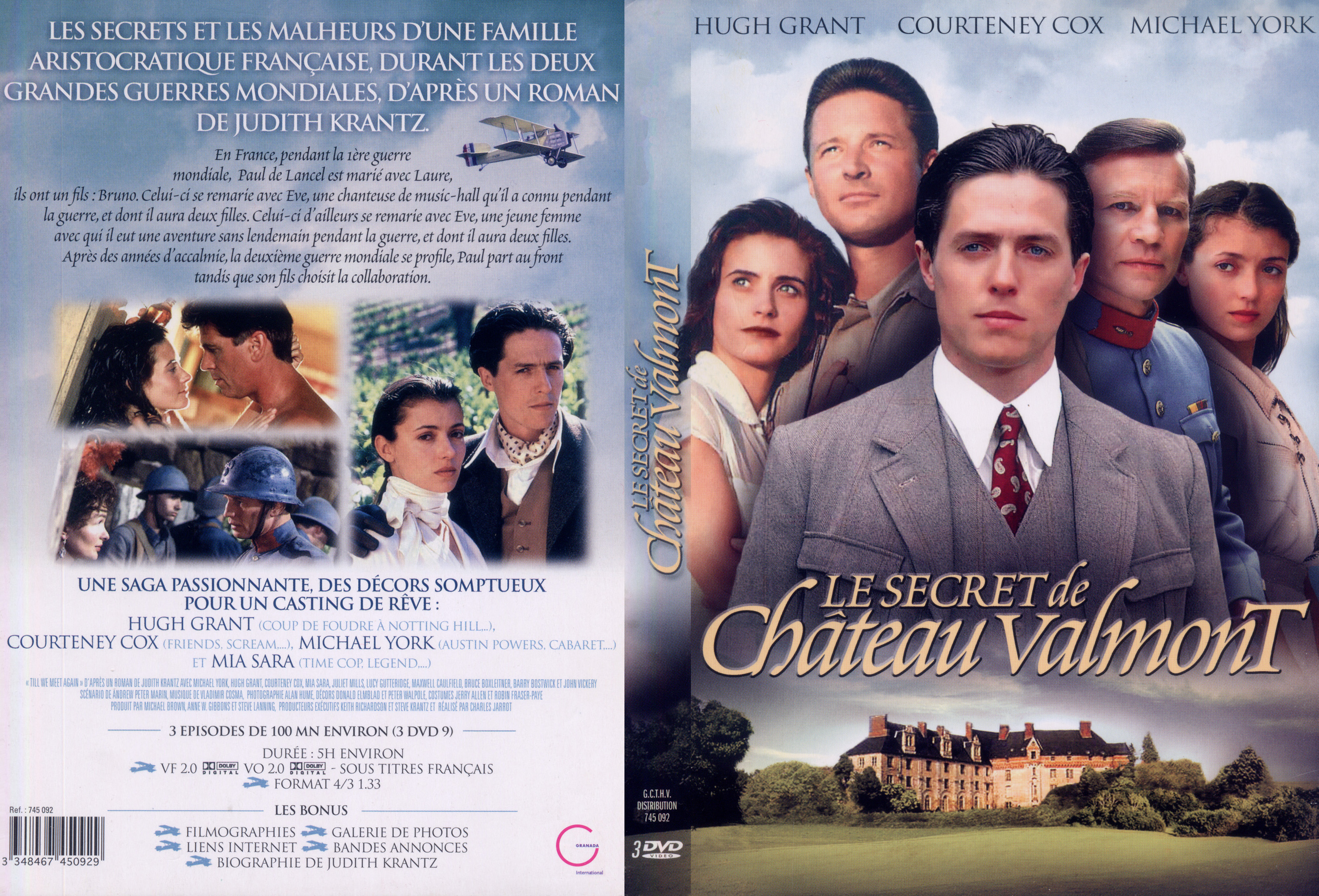Jaquette DVD Le secret de chateau Valmont