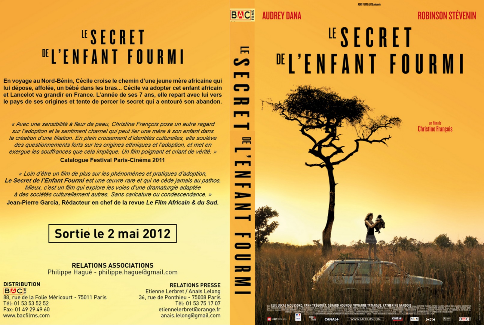 Jaquette DVD Le secret de l