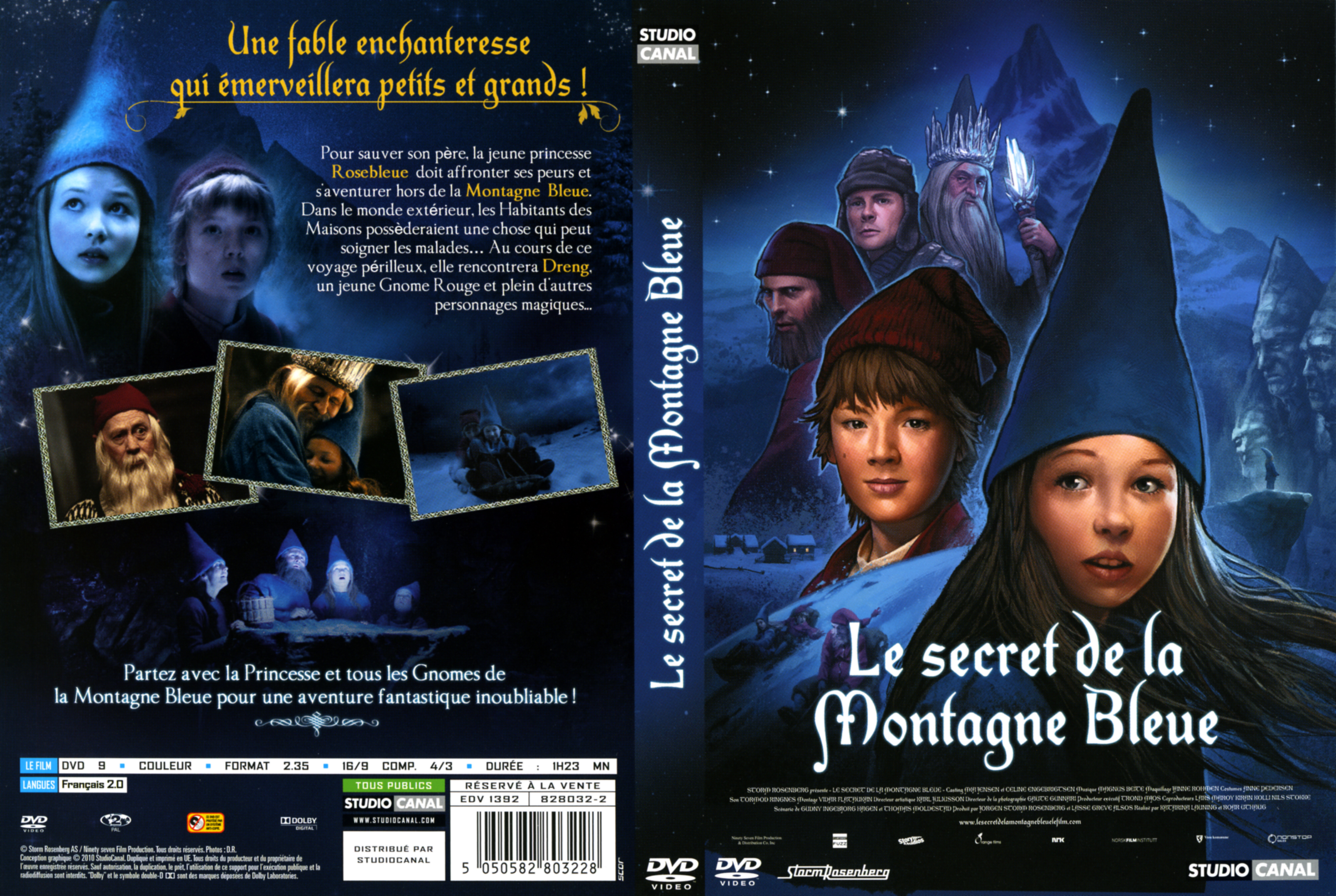 Jaquette DVD Le secret de la montagne bleue