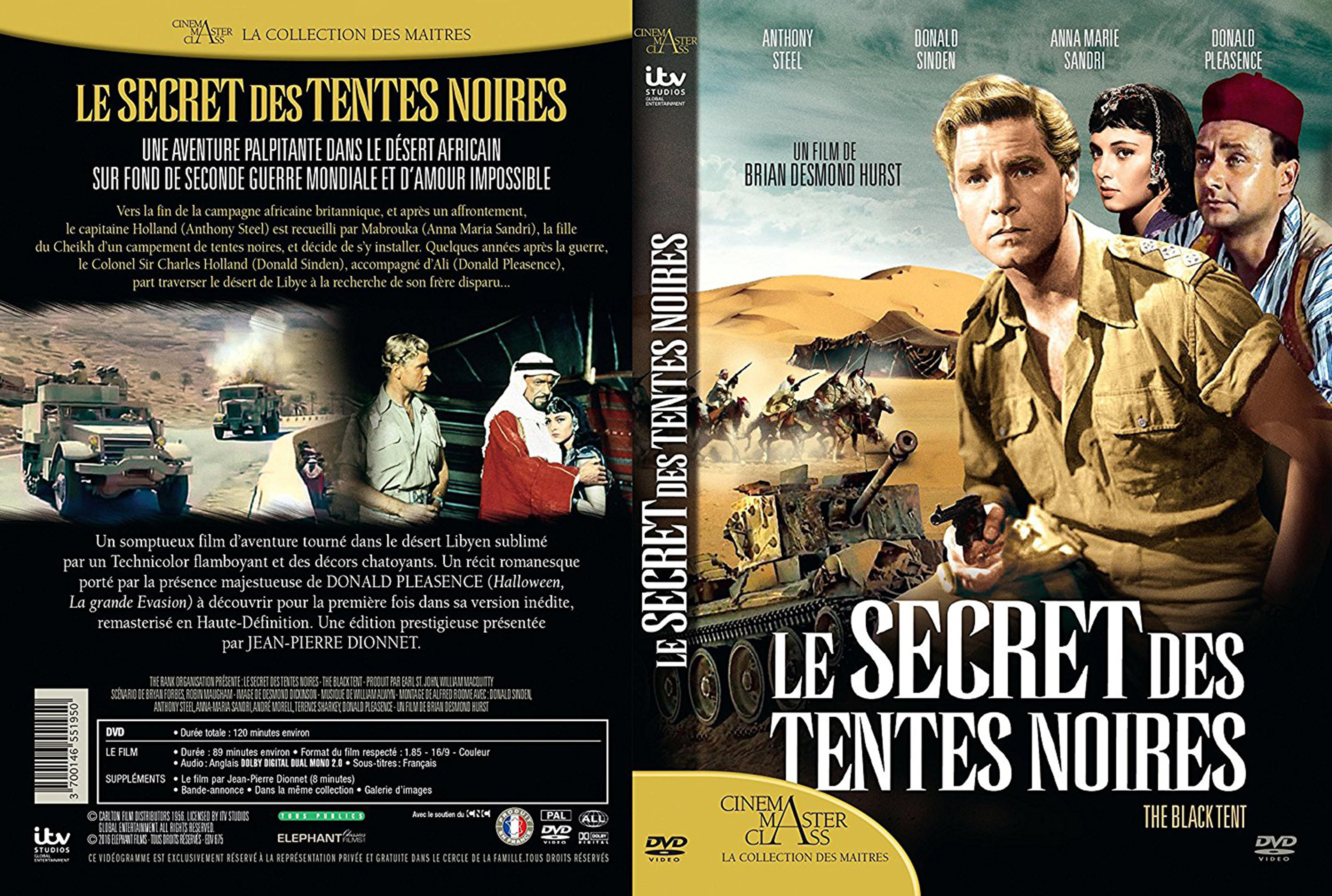 Jaquette DVD Le secret des tentes noires