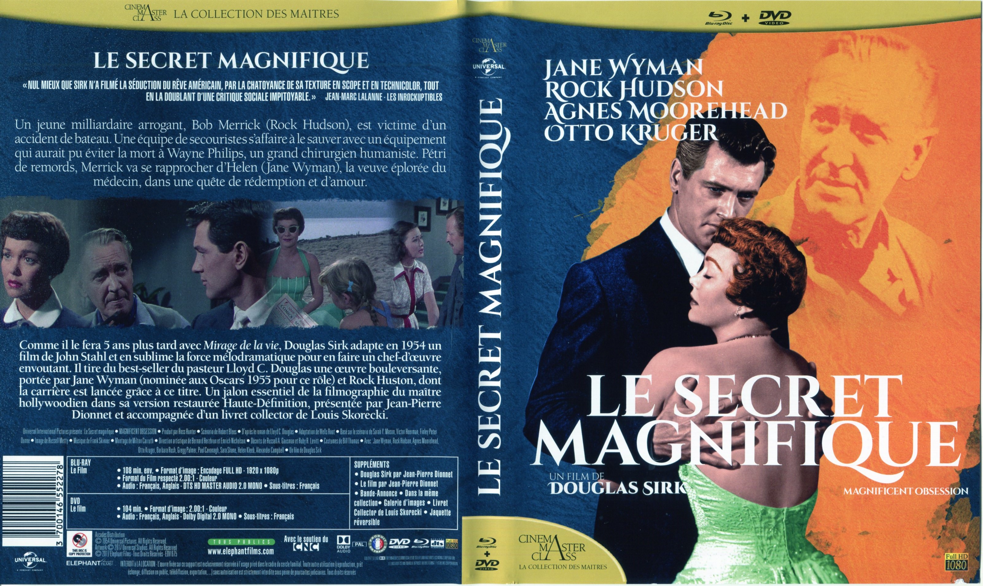 Jaquette DVD Le secret magnifique (BLU-RAY)
