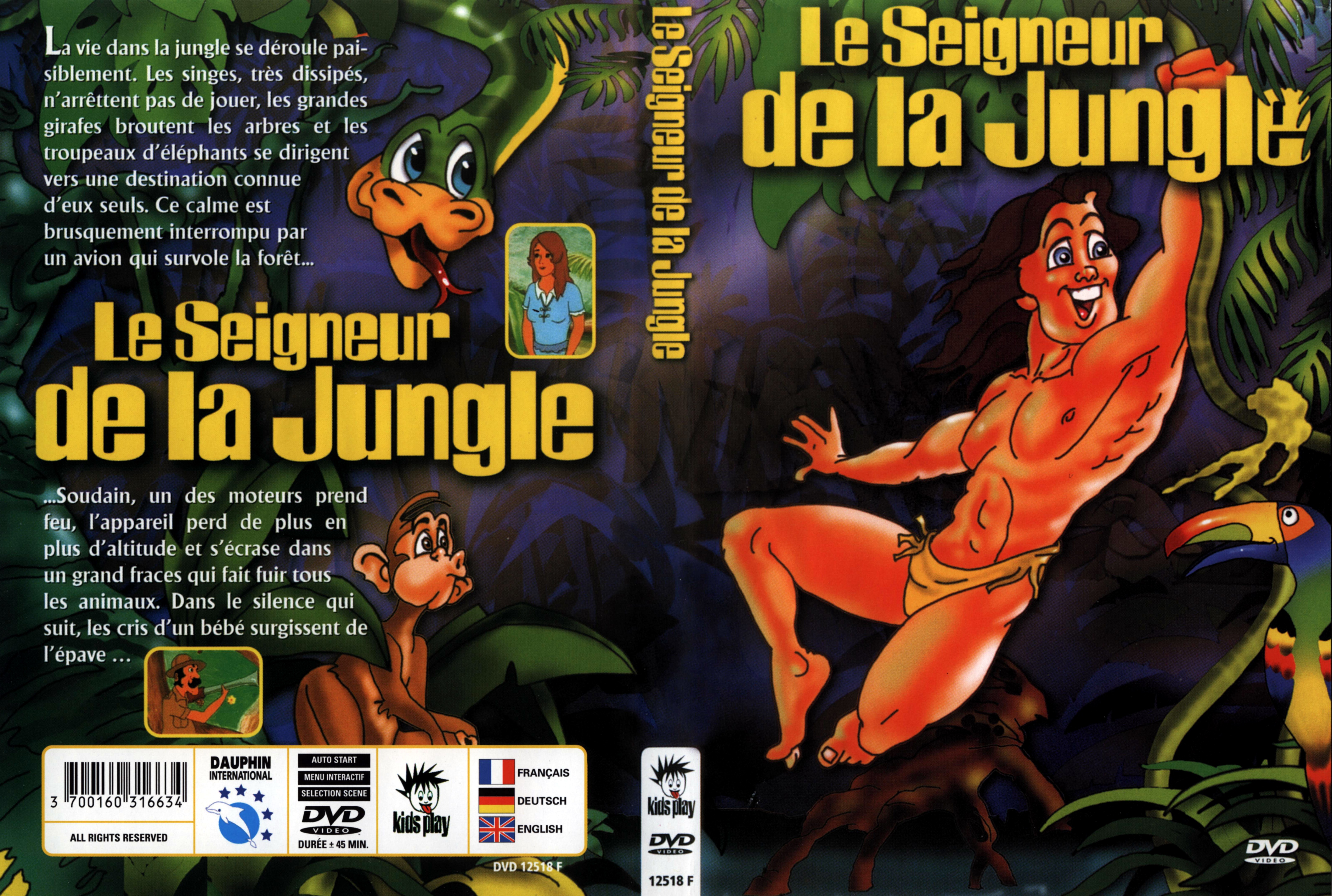 Jaquette DVD Le seigneur de la jungle
