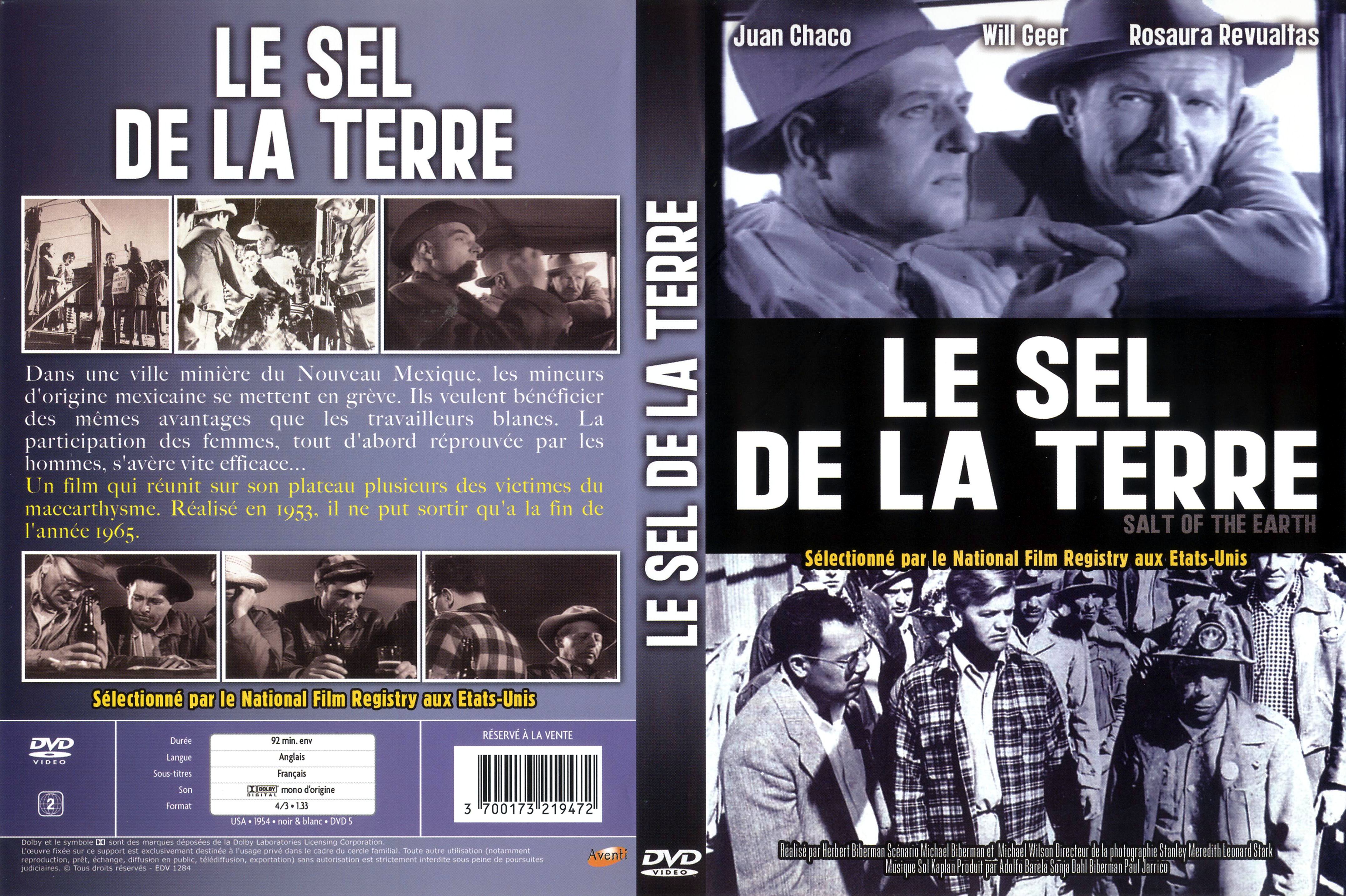 Jaquette DVD Le sel de la terre